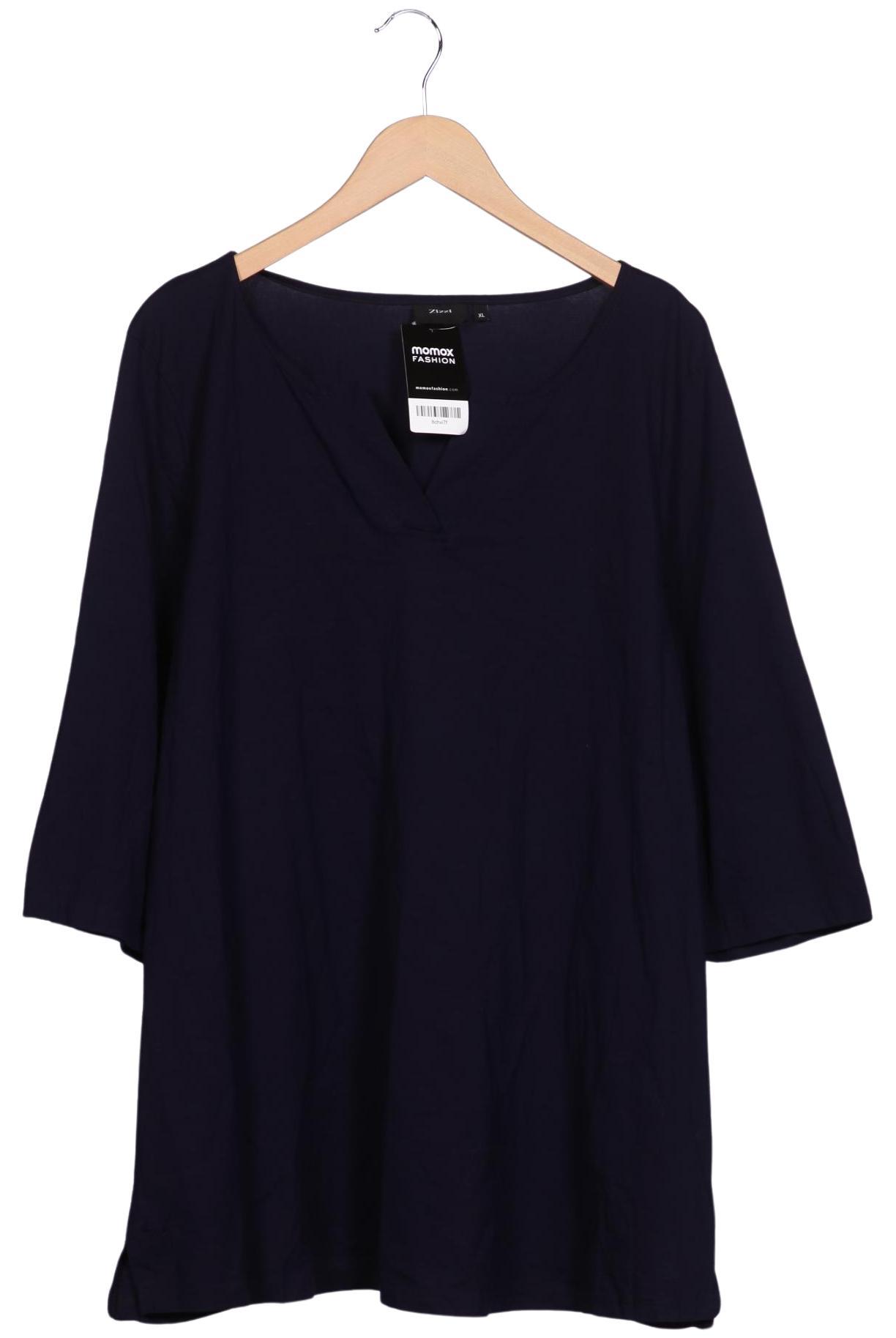 

Zizzi Damen T-Shirt, marineblau, Gr. 44