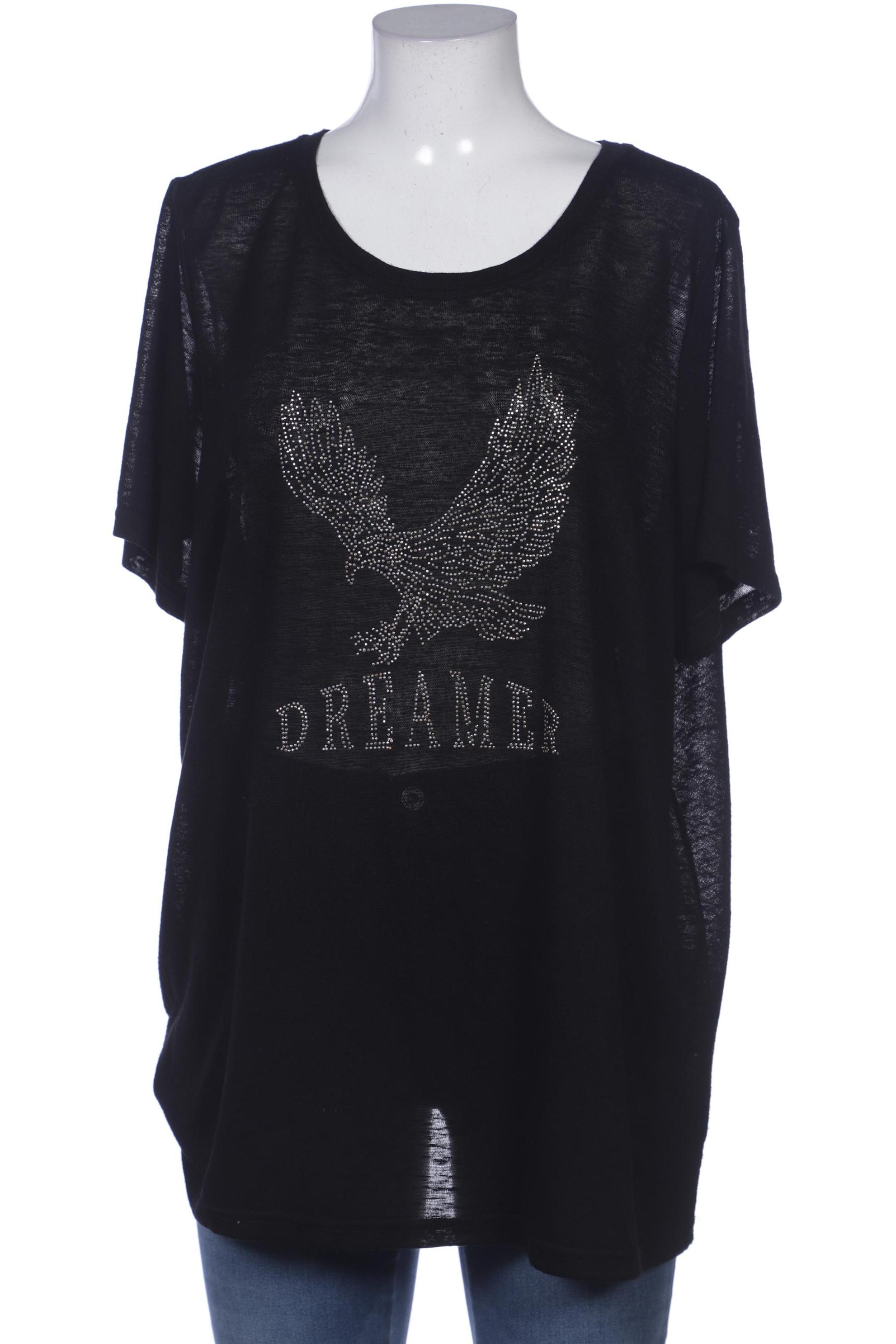 

Zizzi Damen T-Shirt, schwarz, Gr. 42