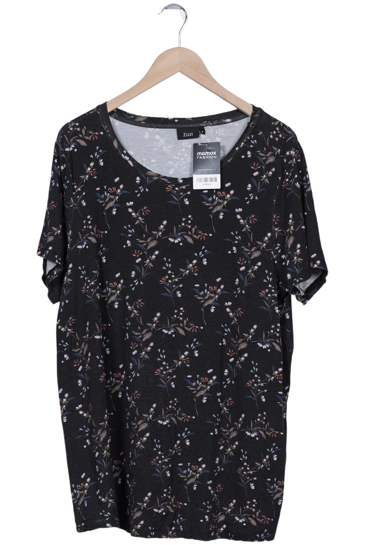

Zizzi Damen T-Shirt, schwarz, Gr. 38