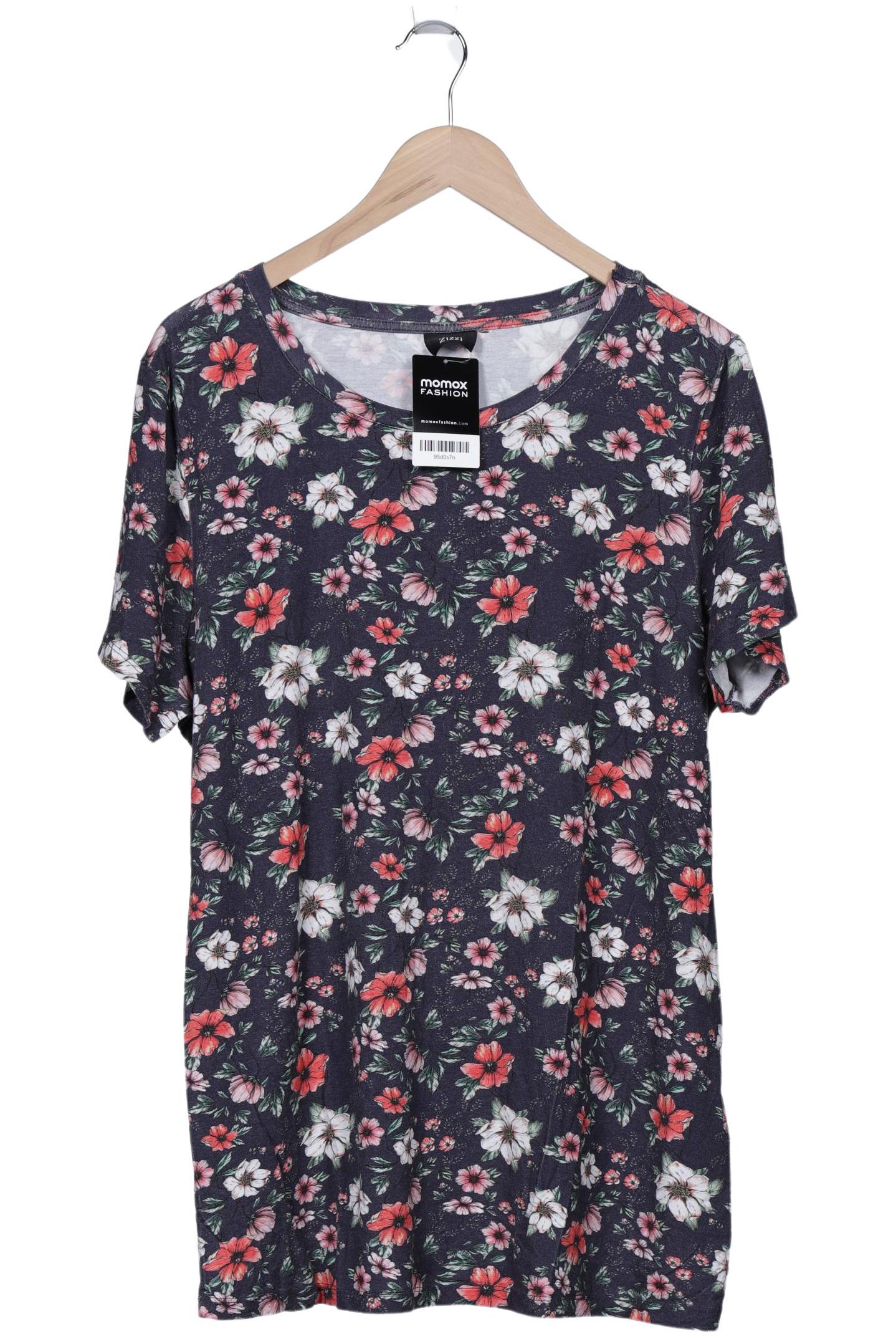 

Zizzi Damen T-Shirt, marineblau, Gr. 44