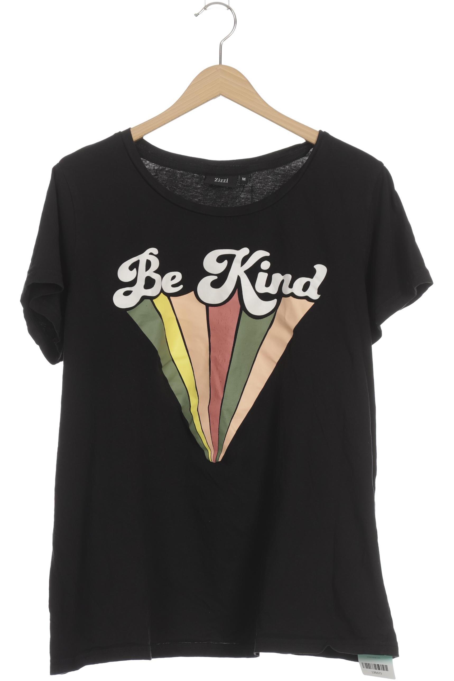 

Zizzi Damen T-Shirt, schwarz, Gr.