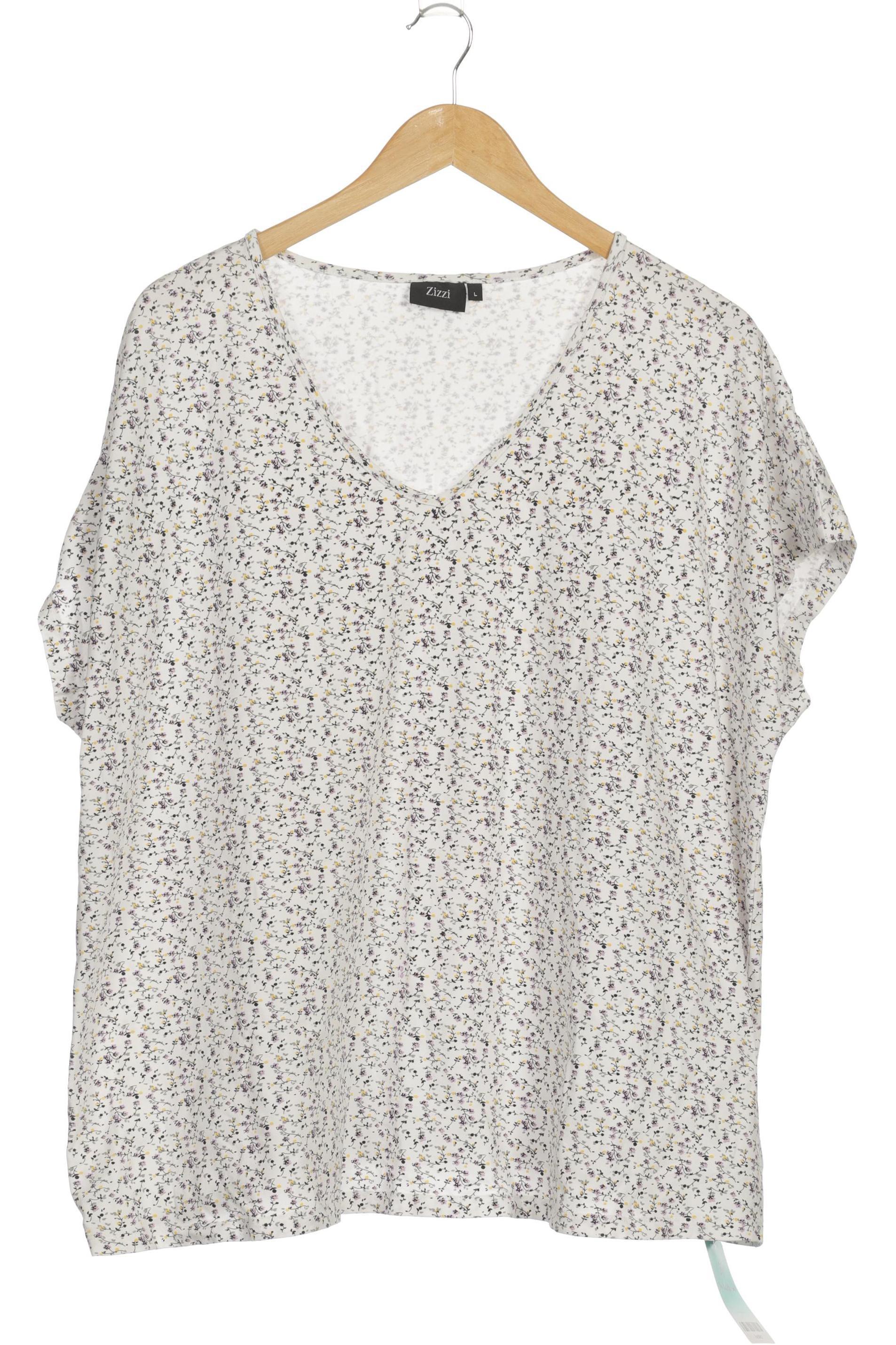 

Zizzi Damen T-Shirt, weiß, Gr.