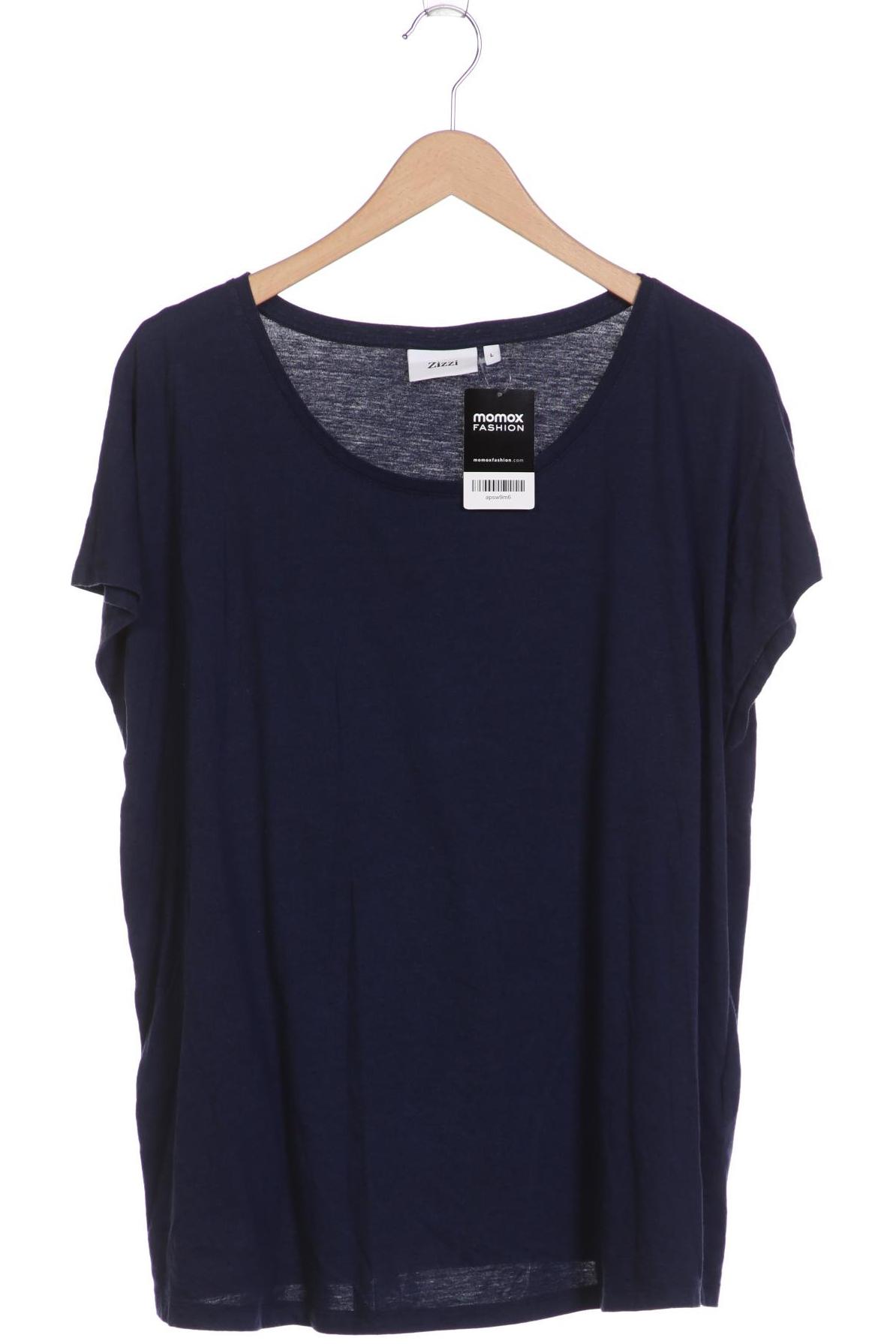 

Zizzi Damen T-Shirt, marineblau