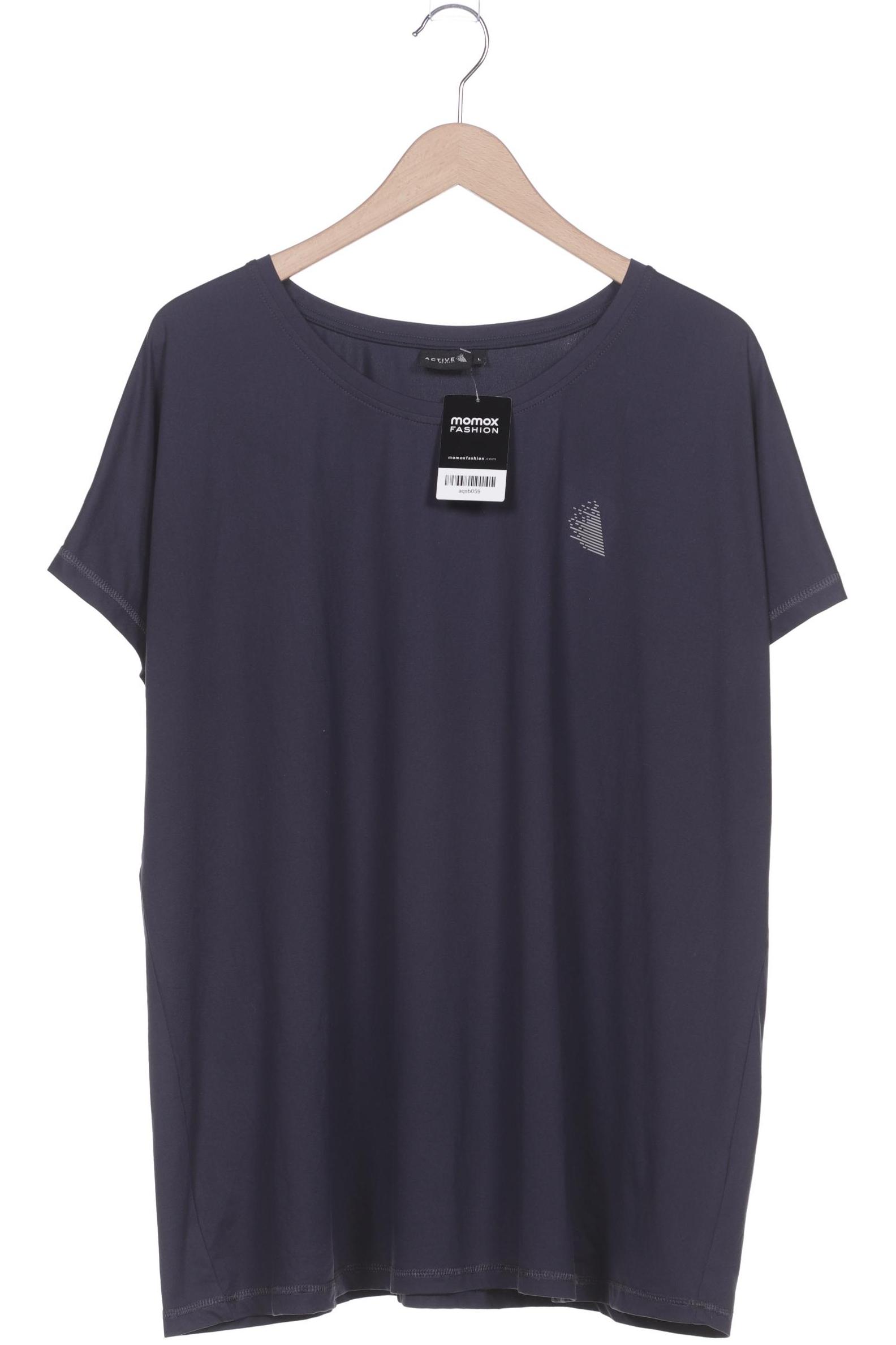 

Zizzi Damen T-Shirt, marineblau, Gr. 42