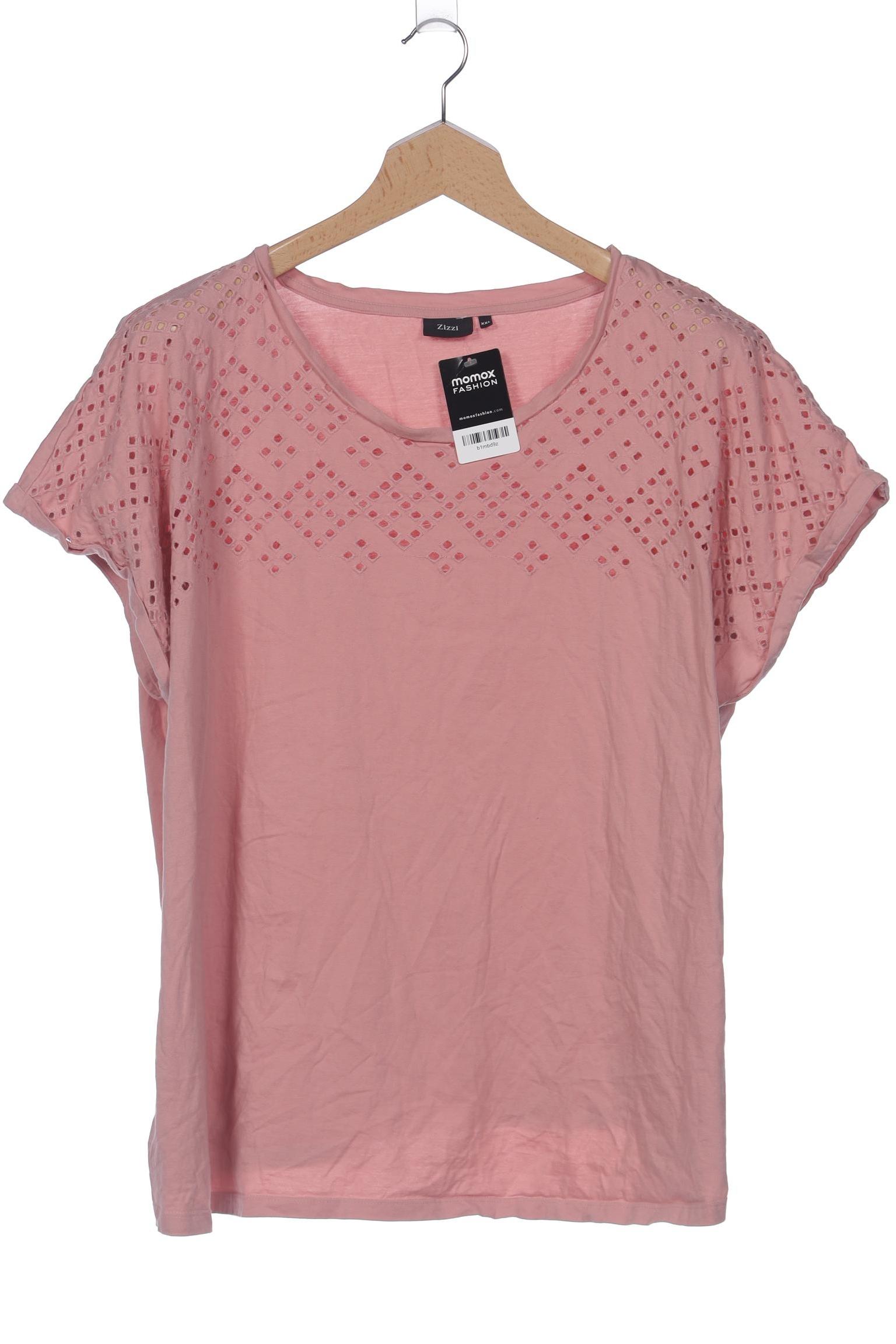 

Zizzi Damen T-Shirt, pink, Gr. 46