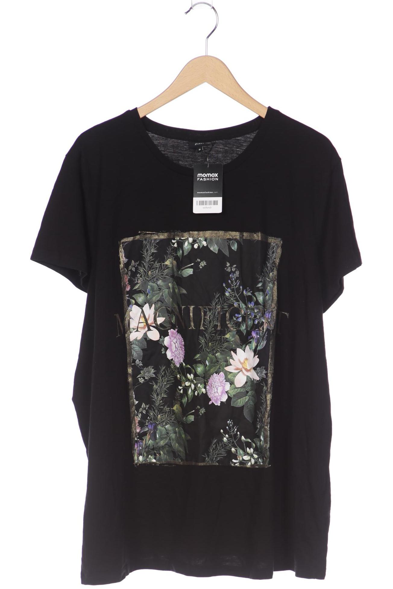 

Zizzi Damen T-Shirt, schwarz