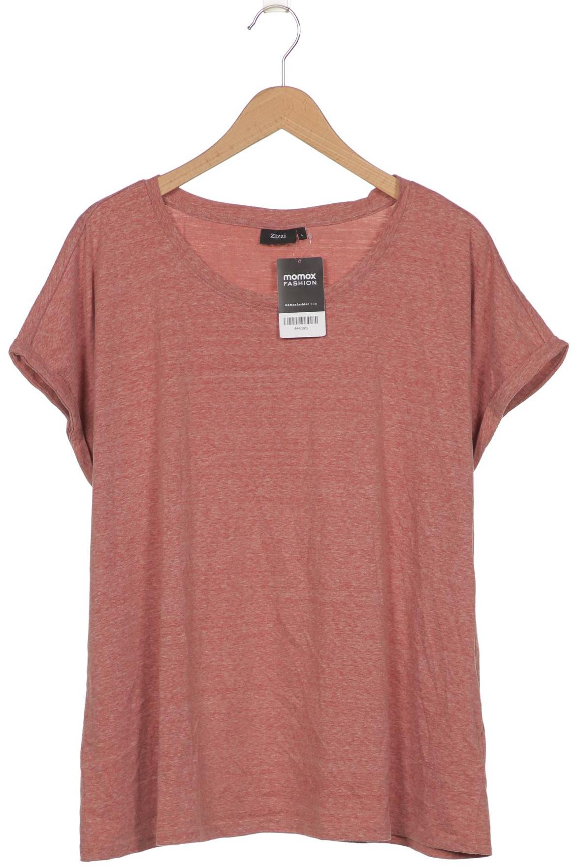 

Zizzi Damen T-Shirt, bordeaux, Gr. 42