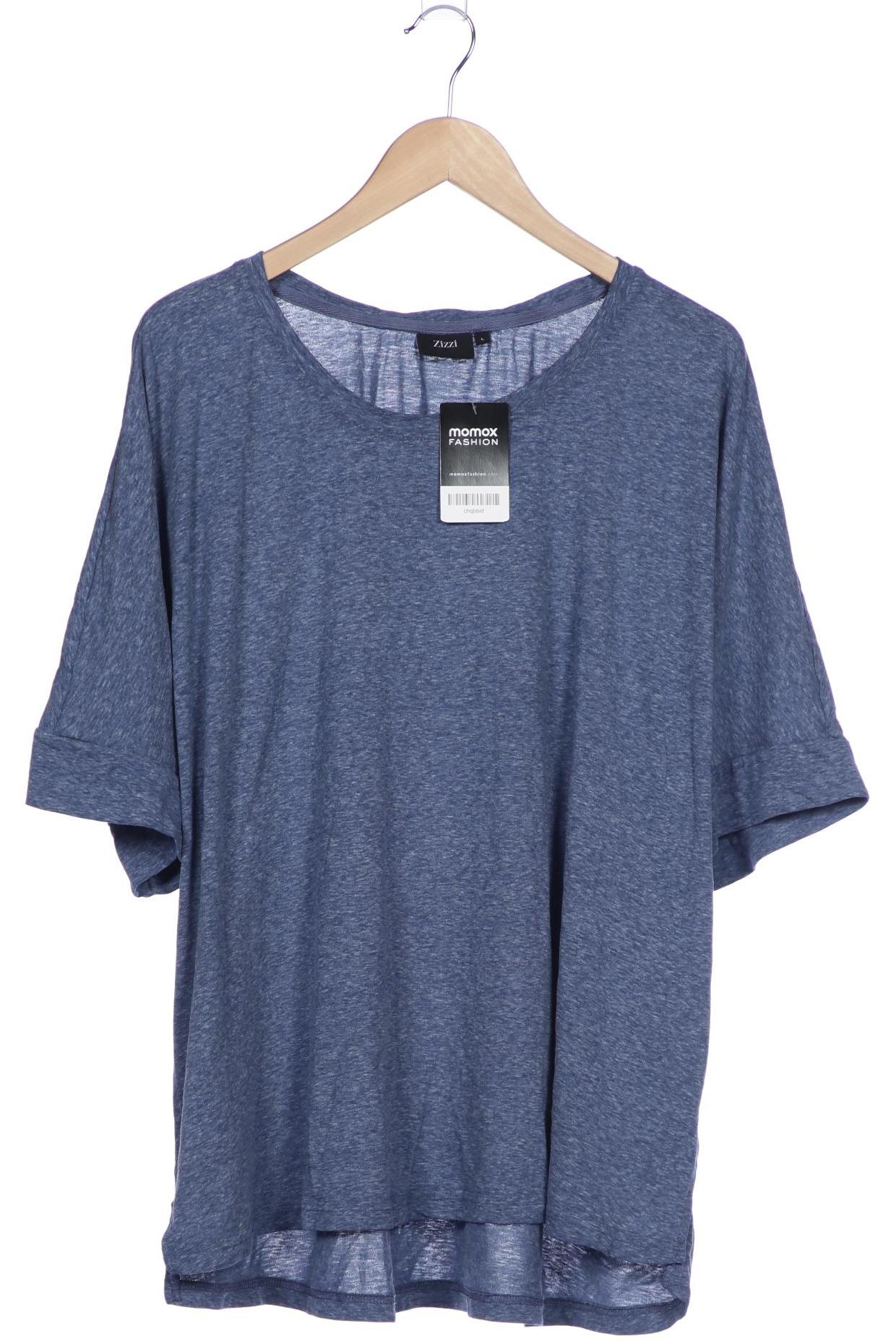 

Zizzi Damen T-Shirt, blau, Gr. 42
