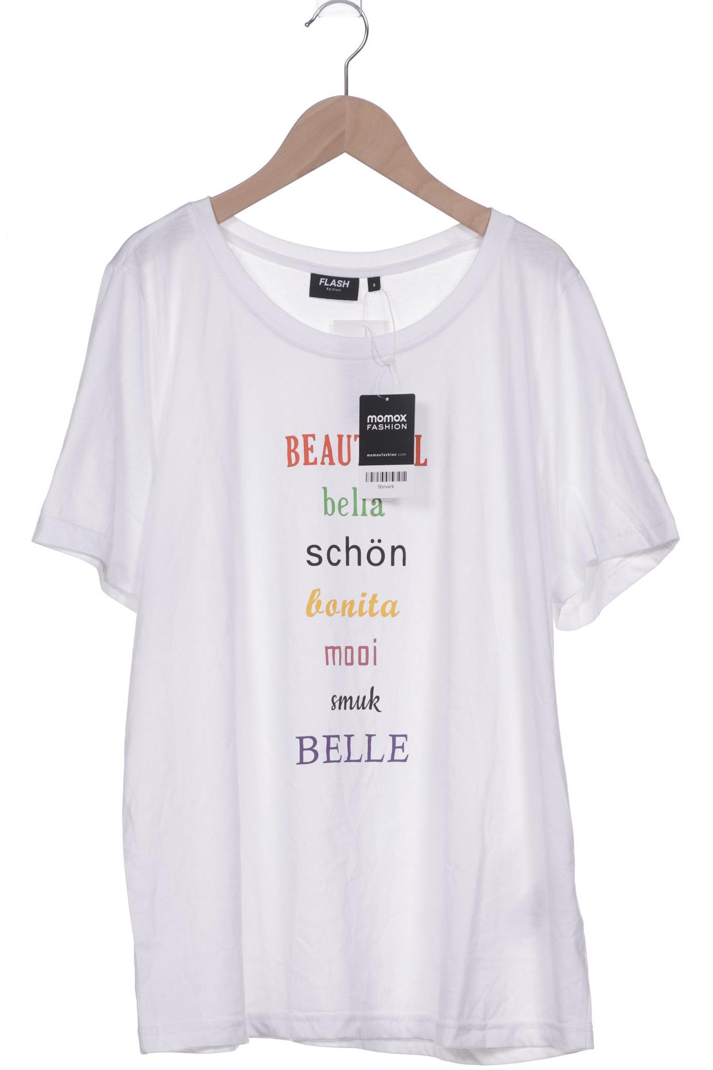 

Zizzi Damen T-Shirt, weiß, Gr. 36