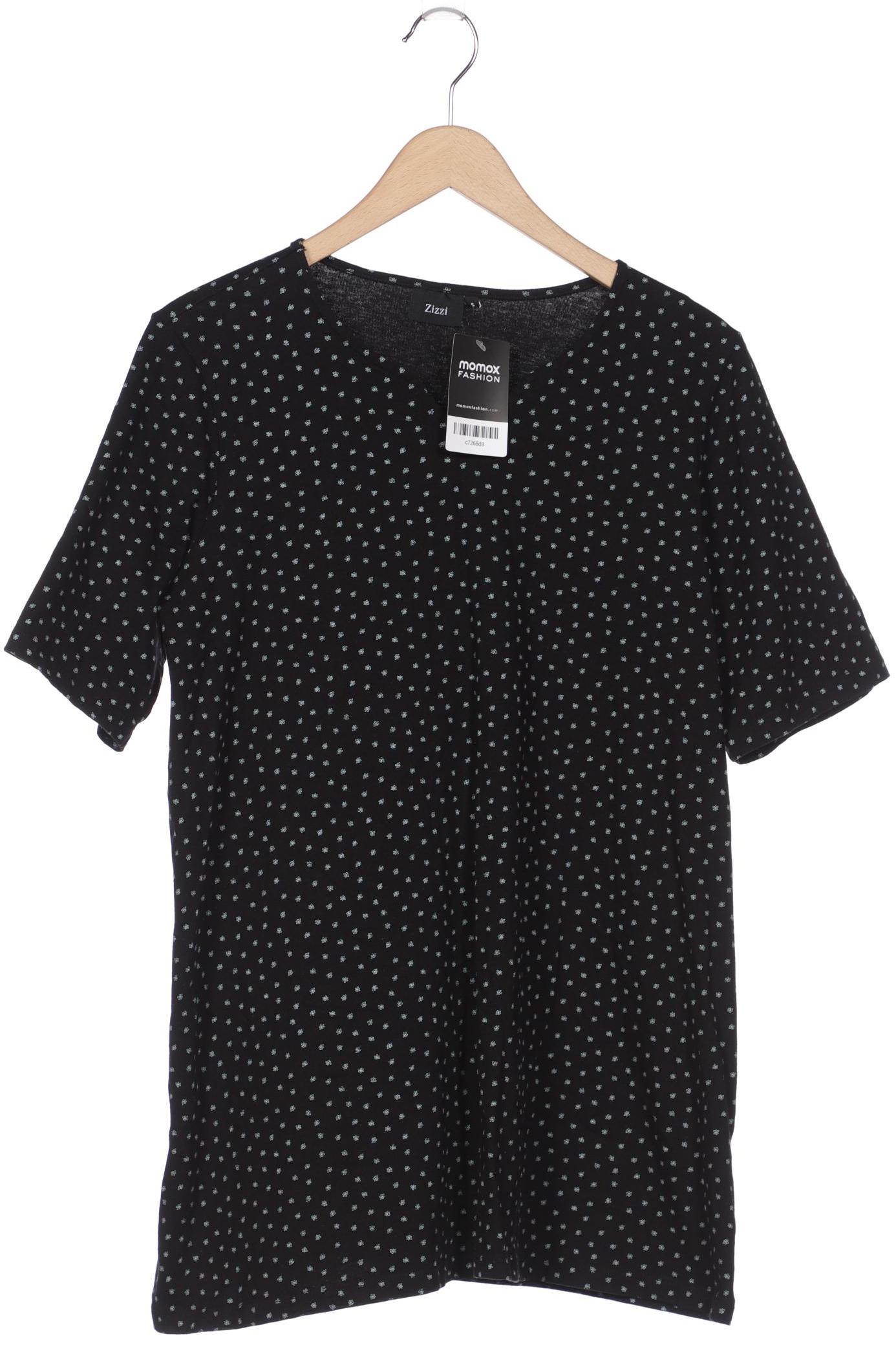 

Zizzi Damen T-Shirt, schwarz, Gr. 36