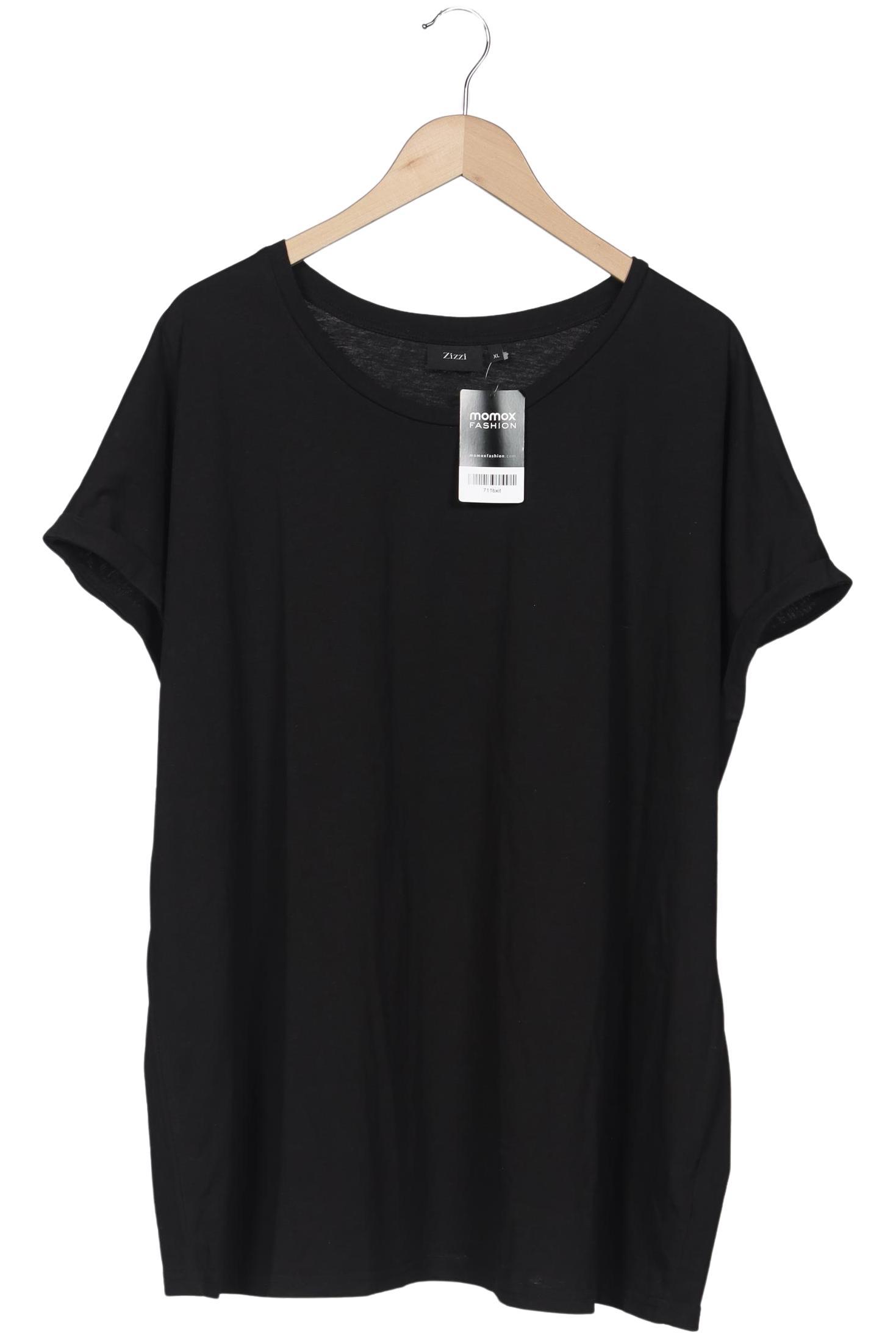 

Zizzi Damen T-Shirt, schwarz, Gr. 44