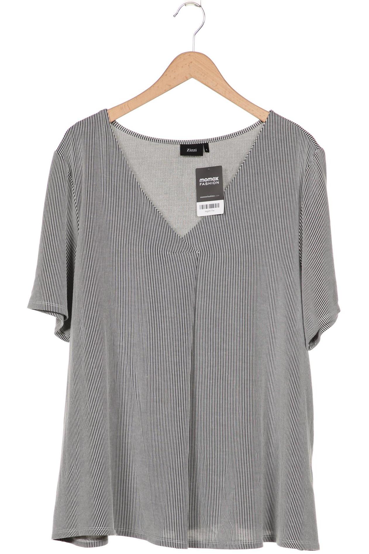 

Zizzi Damen T-Shirt, schwarz, Gr. 42