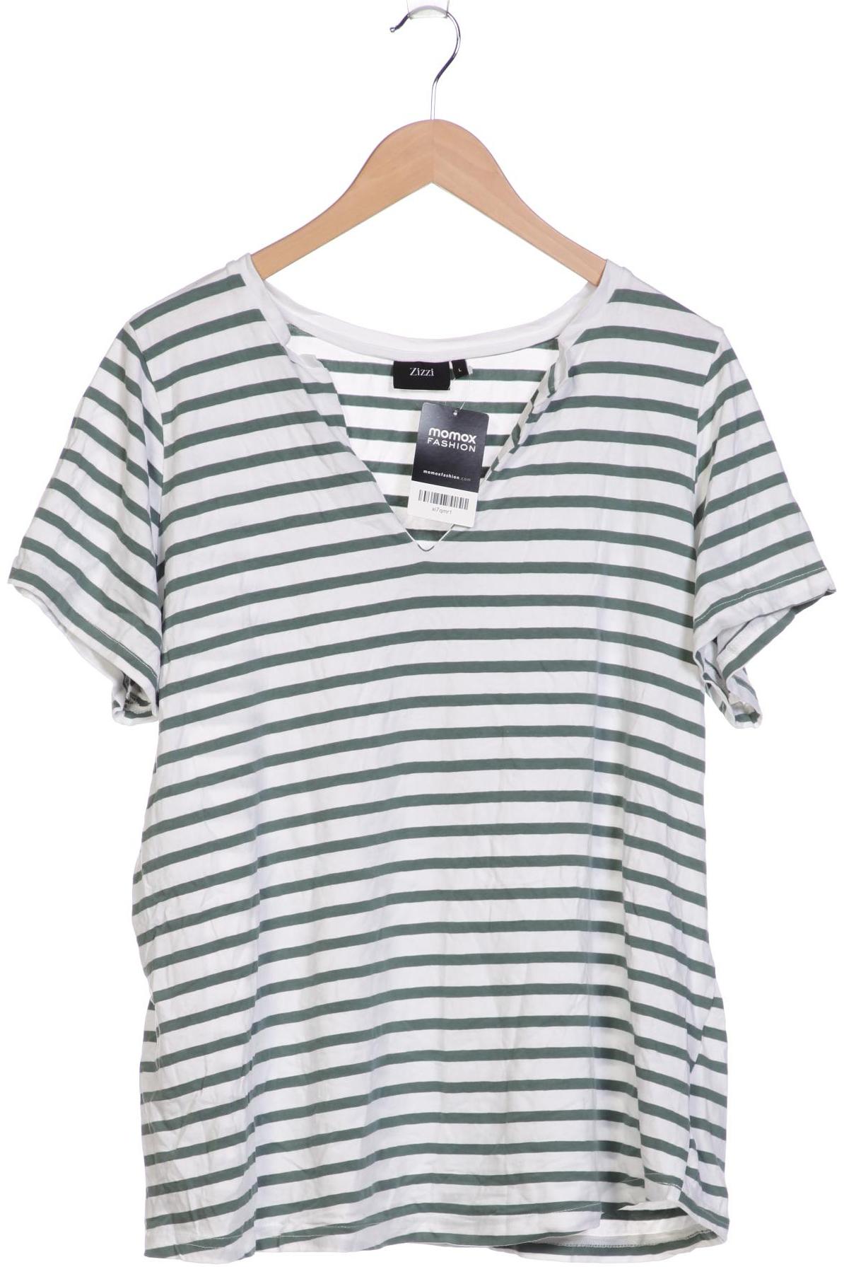 

Zizzi Damen T-Shirt, grün, Gr. 42