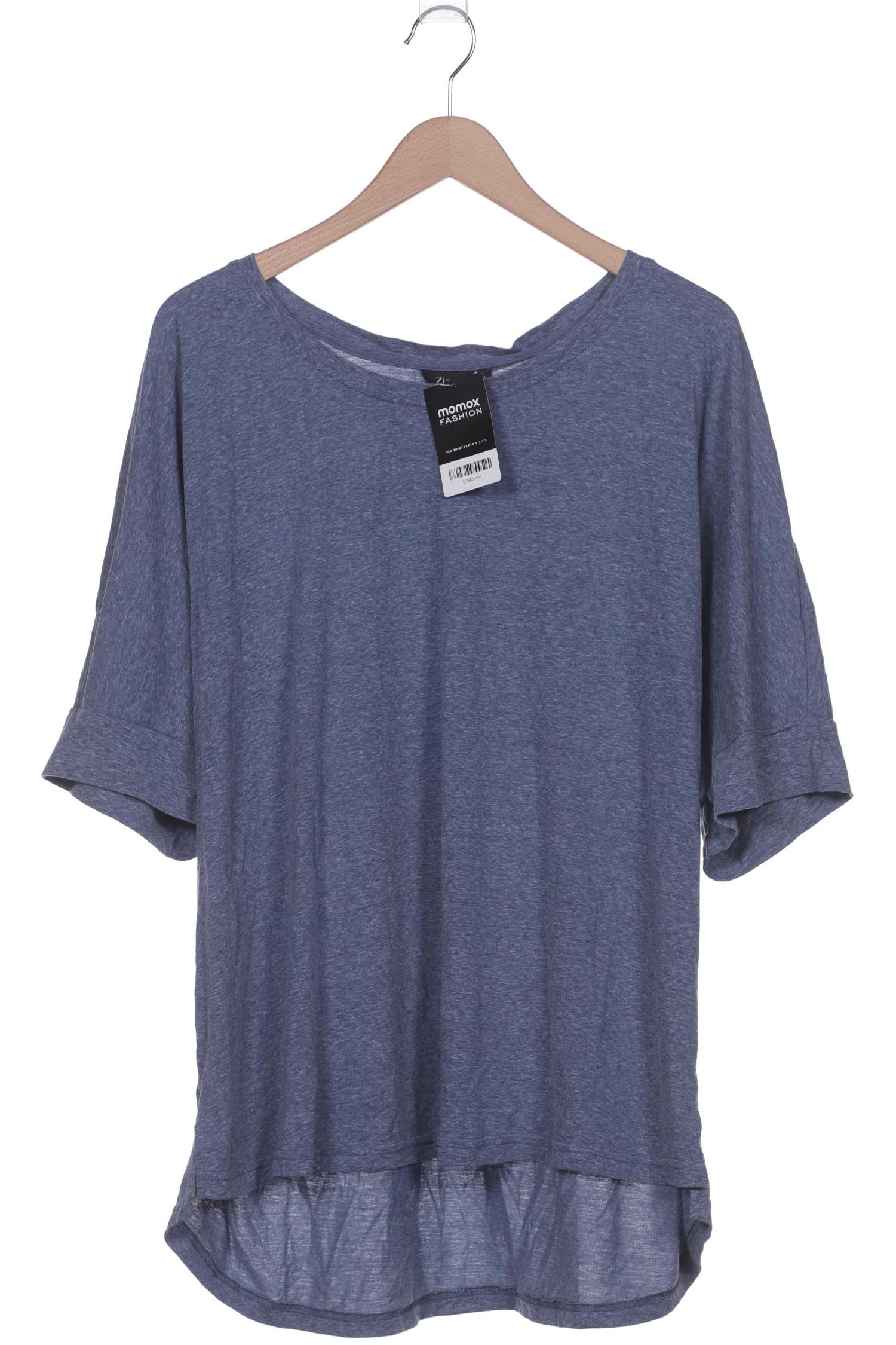 

Zizzi Damen T-Shirt, blau, Gr. 42