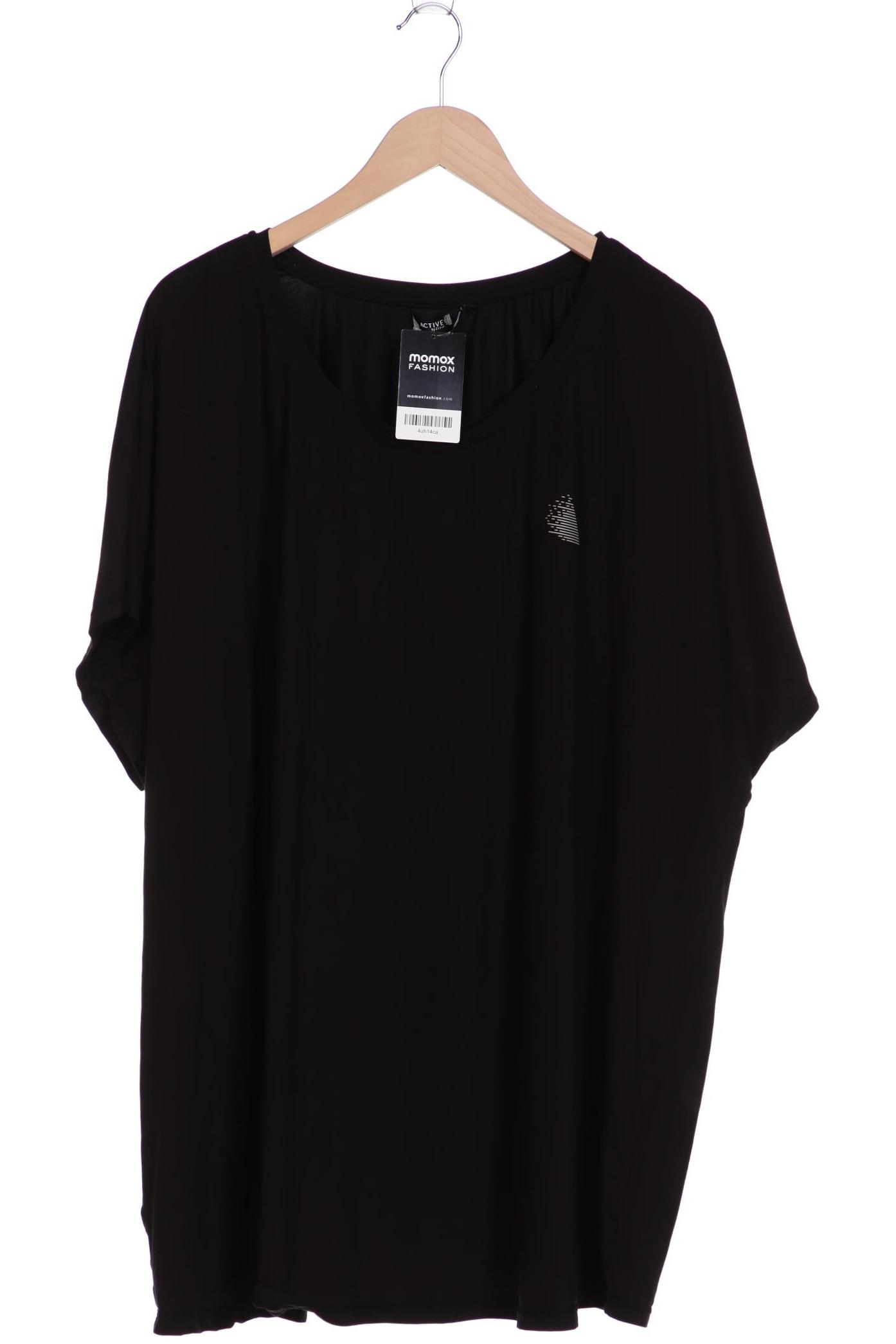 

Zizzi Damen T-Shirt, schwarz, Gr. 46