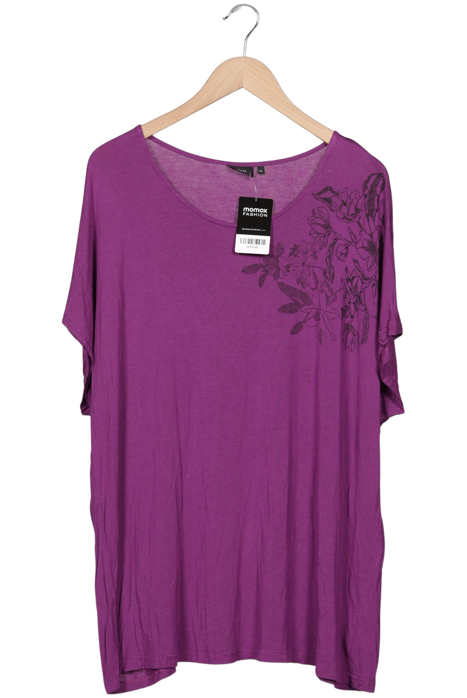 

Zizzi Damen T-Shirt, flieder, Gr. 44