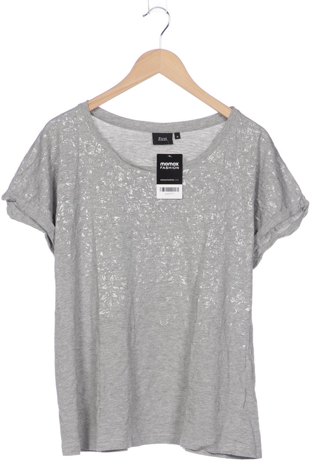 

Zizzi Damen T-Shirt, grau, Gr. 38