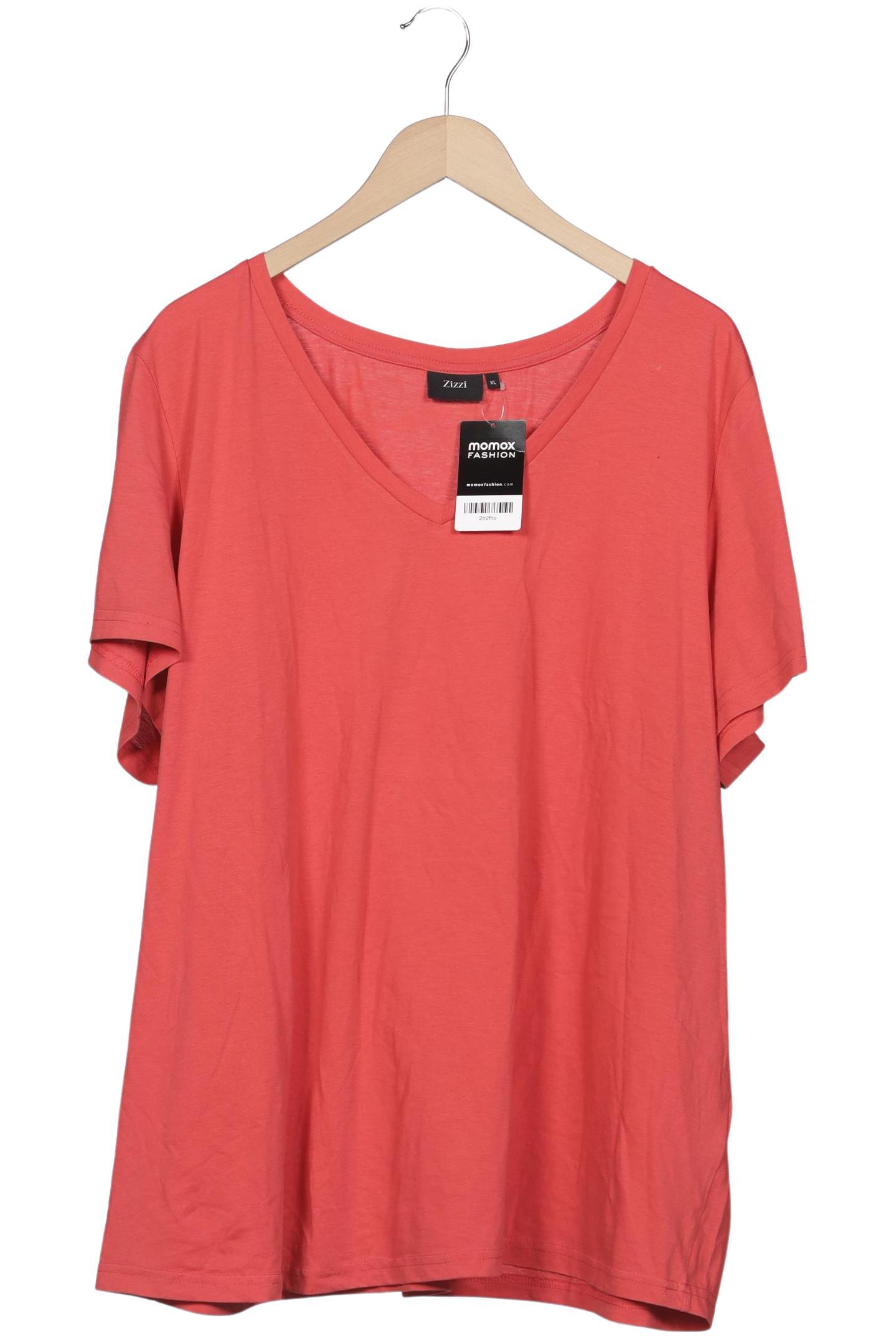 

Zizzi Damen T-Shirt, rot, Gr. 44