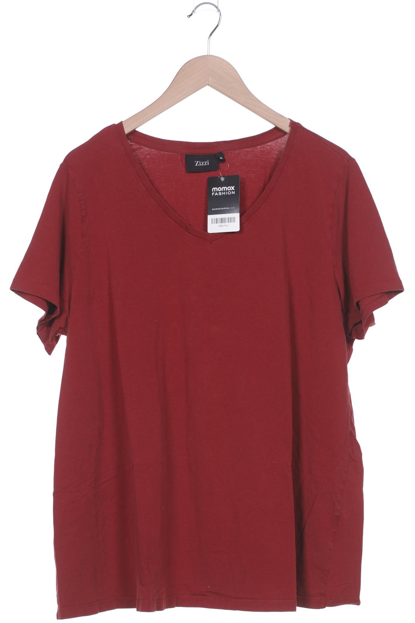 

Zizzi Damen T-Shirt, rot, Gr. 44