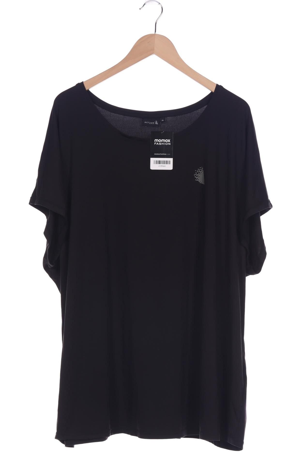 

Zizzi Damen T-Shirt, schwarz, Gr. 44
