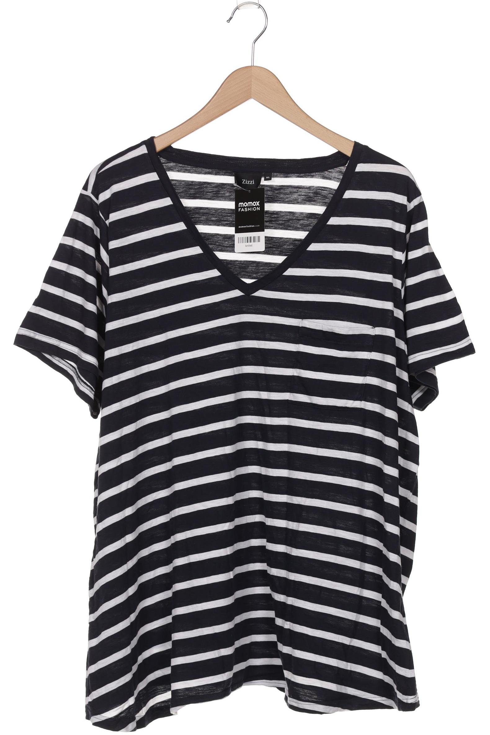 

Zizzi Damen T-Shirt, marineblau, Gr. 44