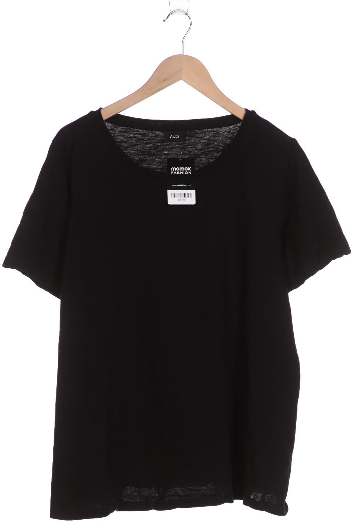 

Zizzi Damen T-Shirt, schwarz, Gr. 42
