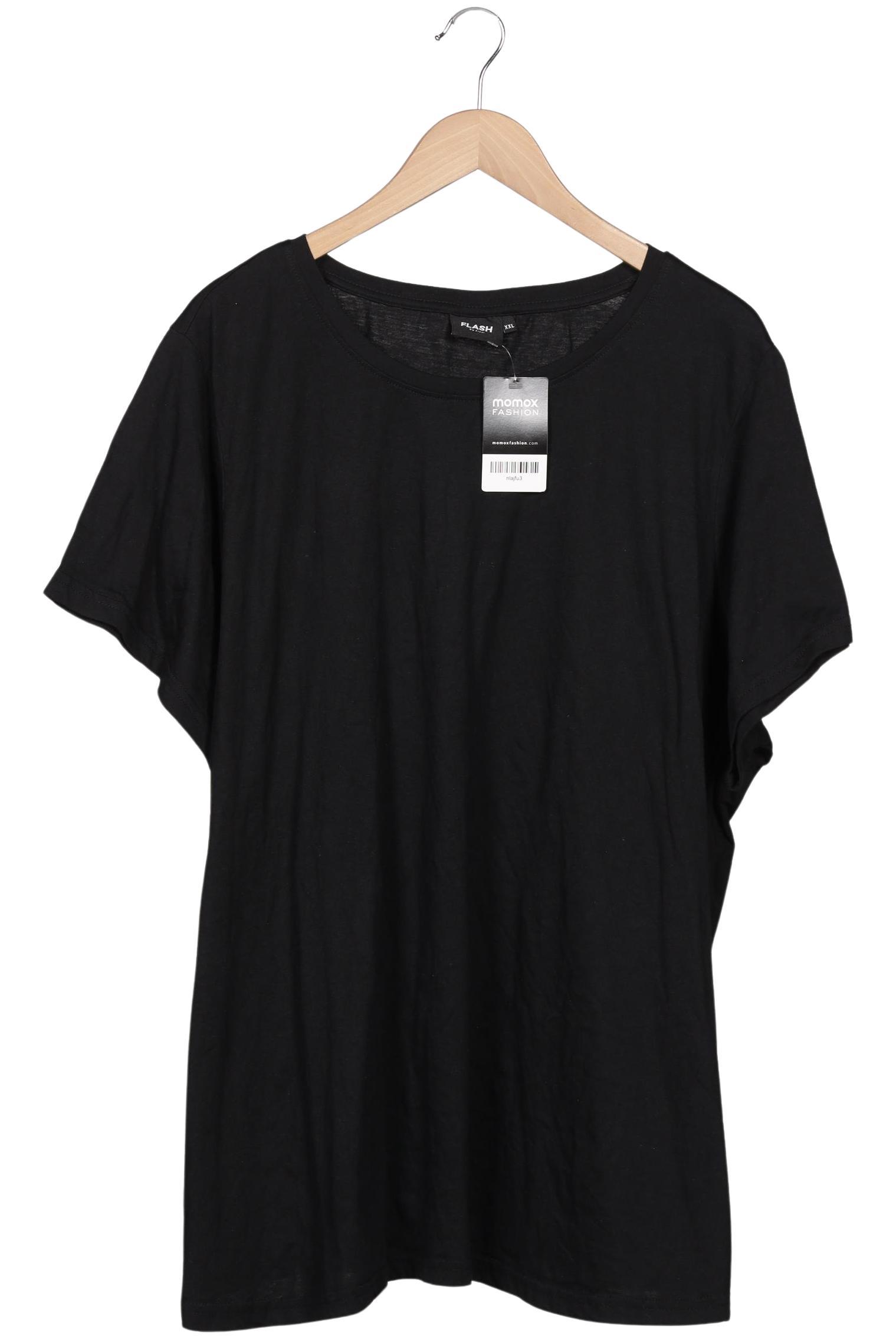 

Zizzi Damen T-Shirt, schwarz, Gr. 46