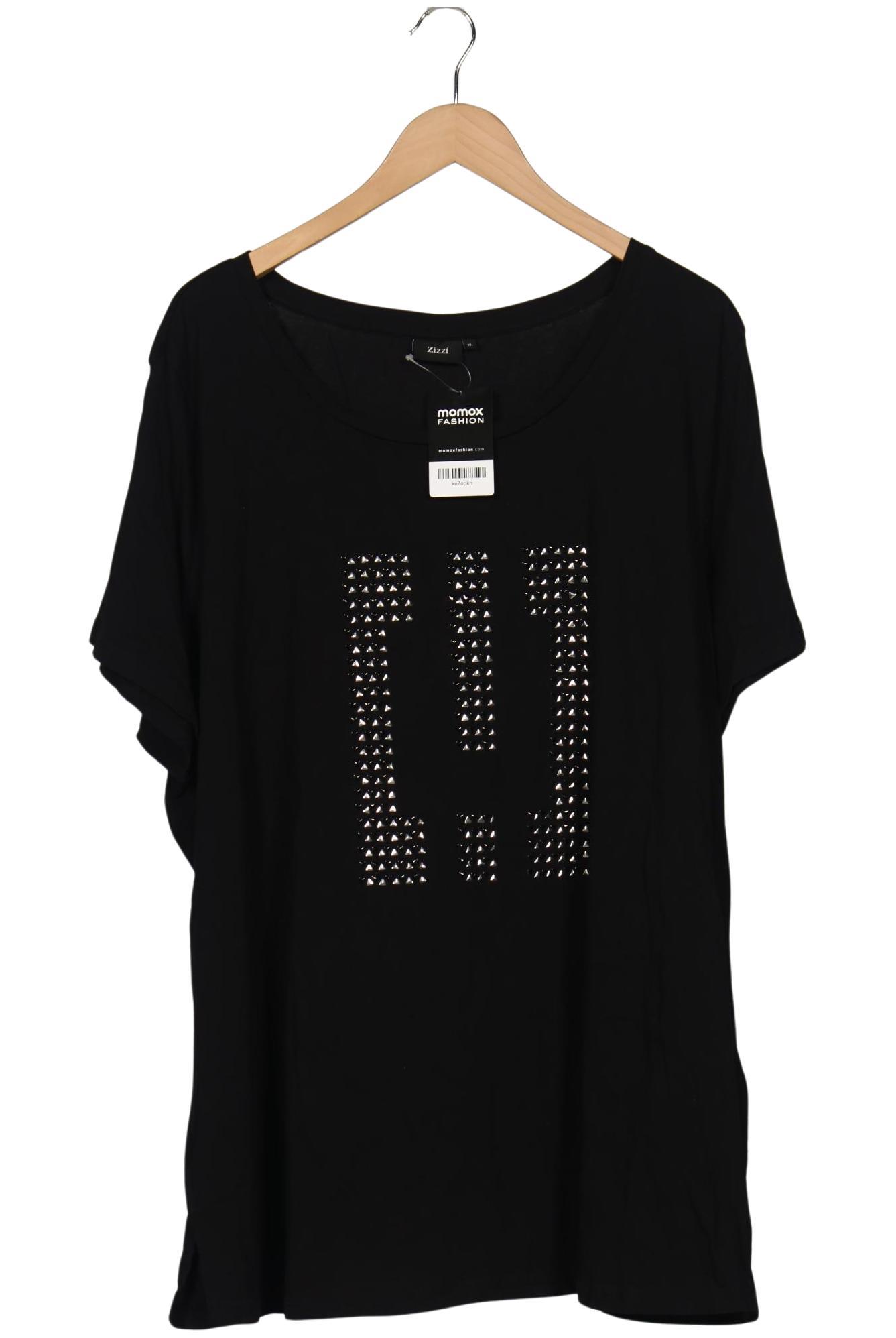 

Zizzi Damen T-Shirt, schwarz, Gr. 44