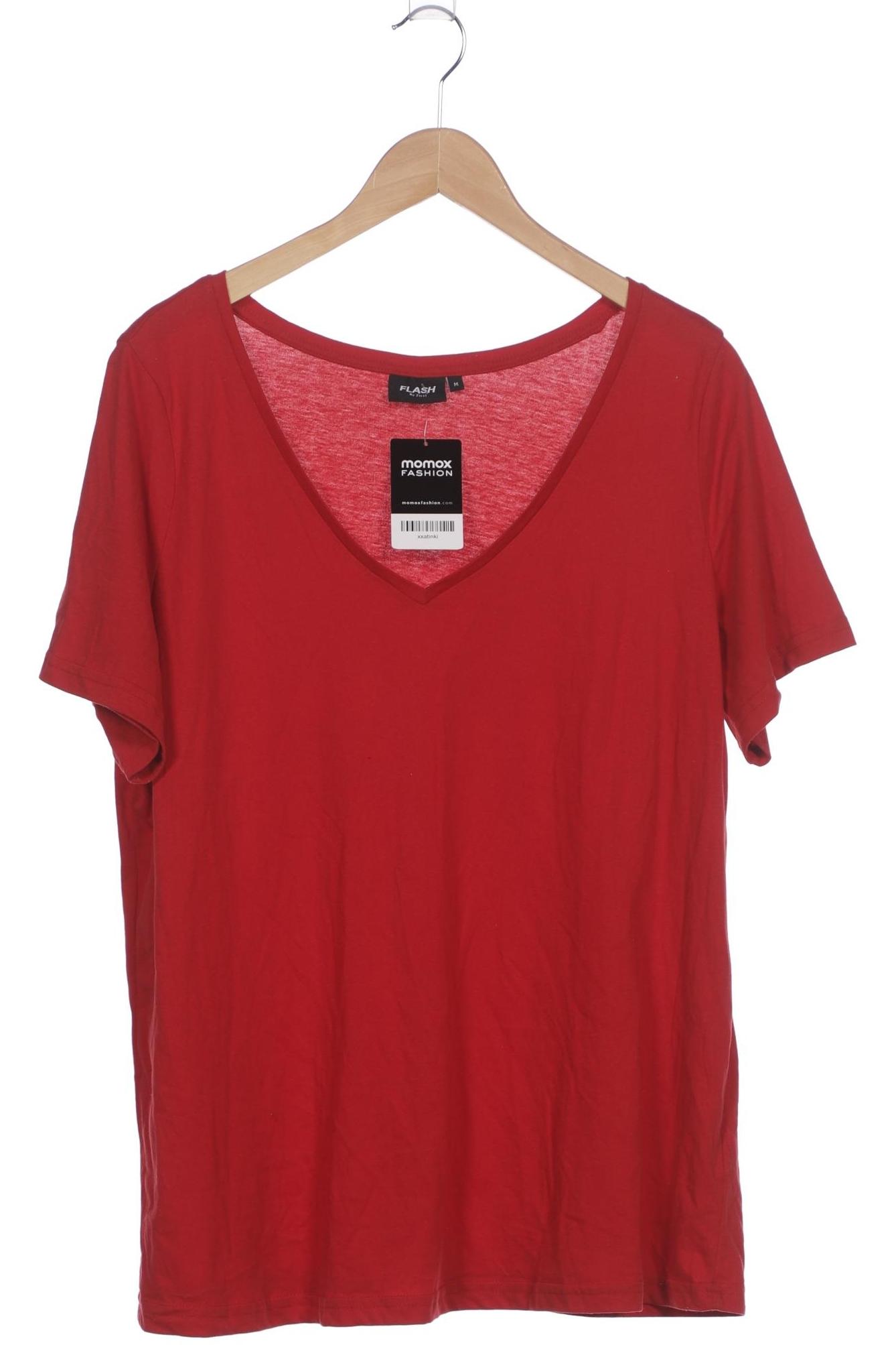 

Zizzi Damen T-Shirt, rot, Gr. 38