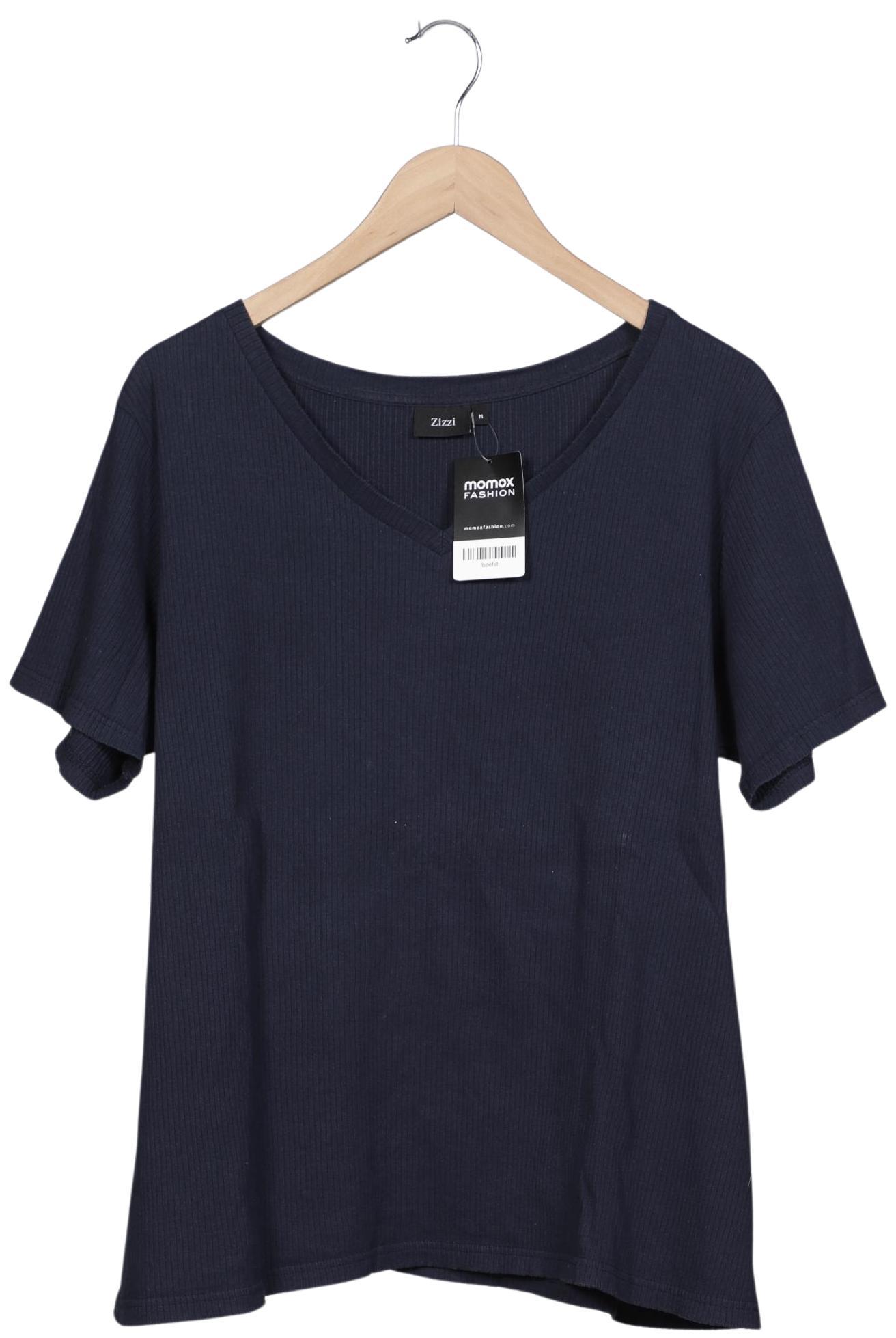 

Zizzi Damen T-Shirt, marineblau, Gr. 38