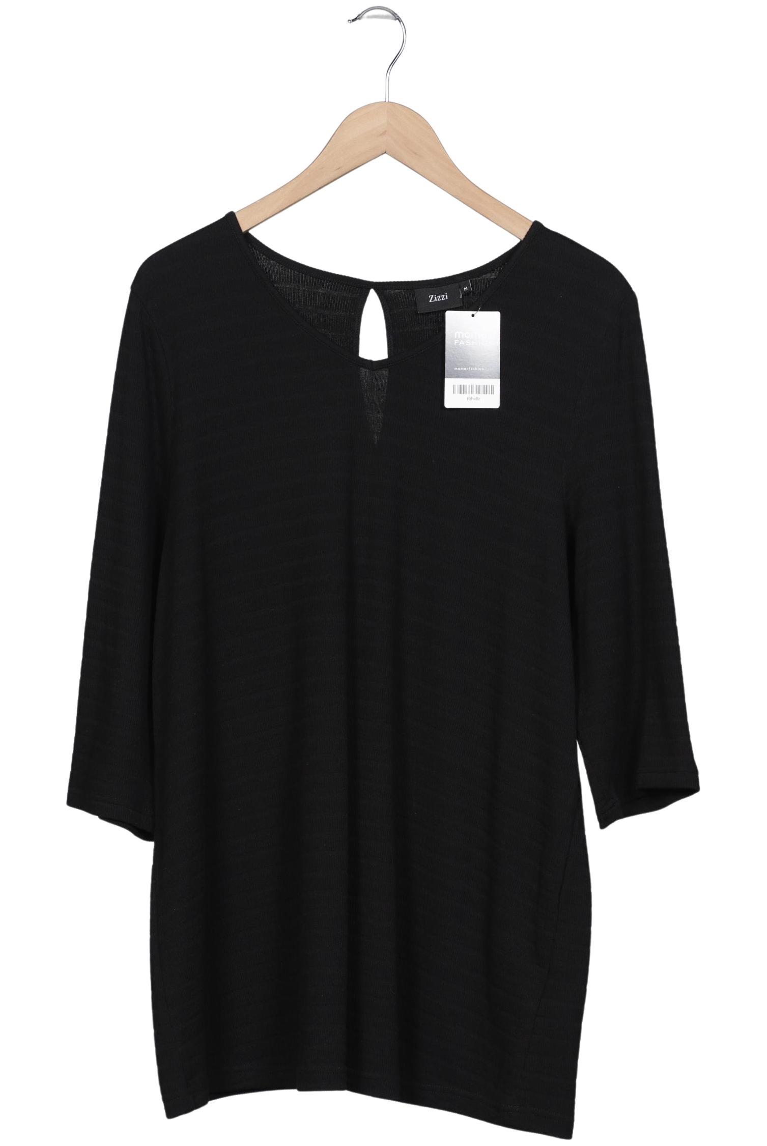 

Zizzi Damen T-Shirt, schwarz, Gr. 38
