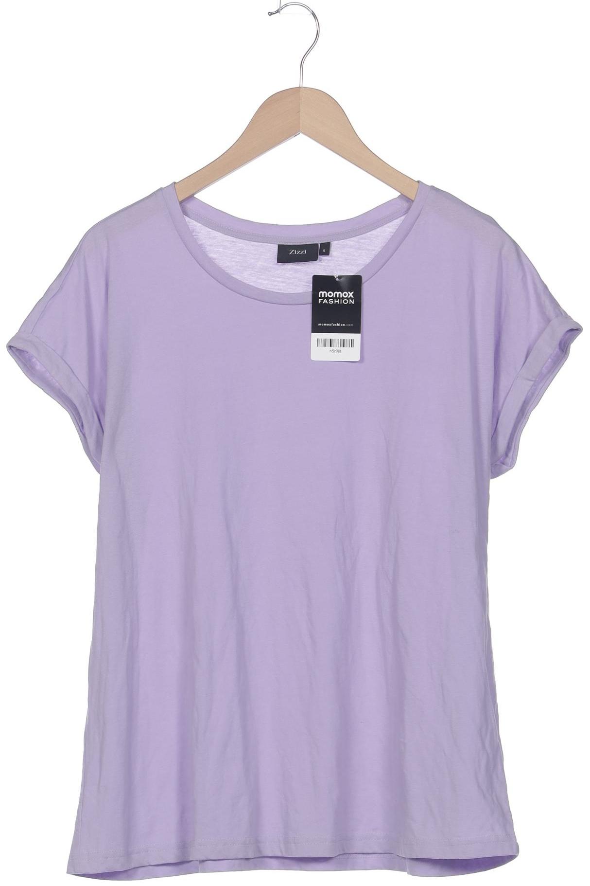 

Zizzi Damen T-Shirt, flieder, Gr. 36