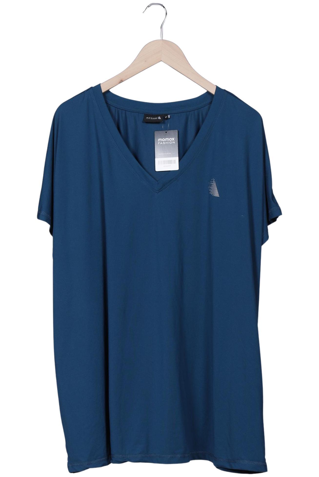 

Zizzi Damen T-Shirt, blau, Gr. 44