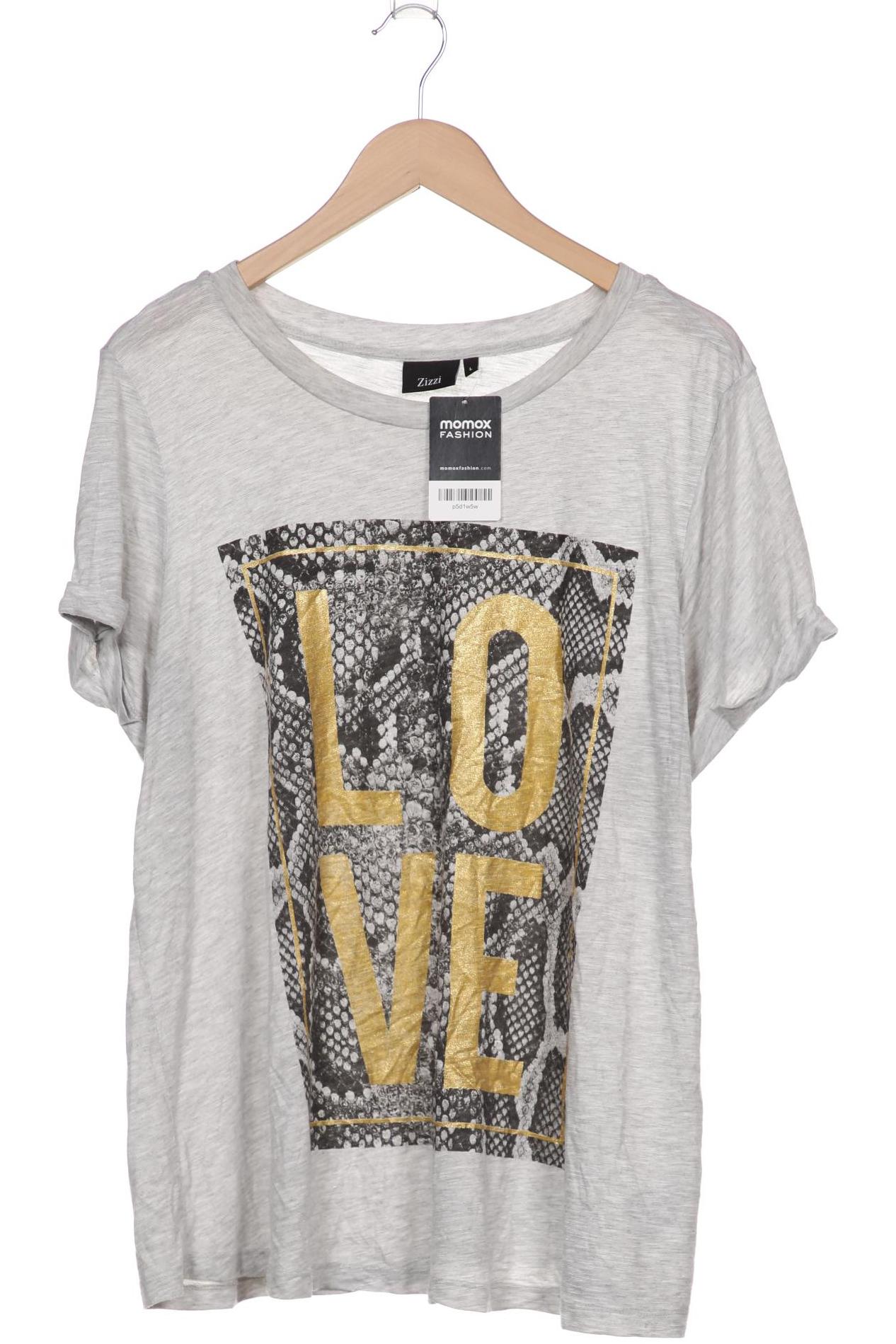 

Zizzi Damen T-Shirt, grau