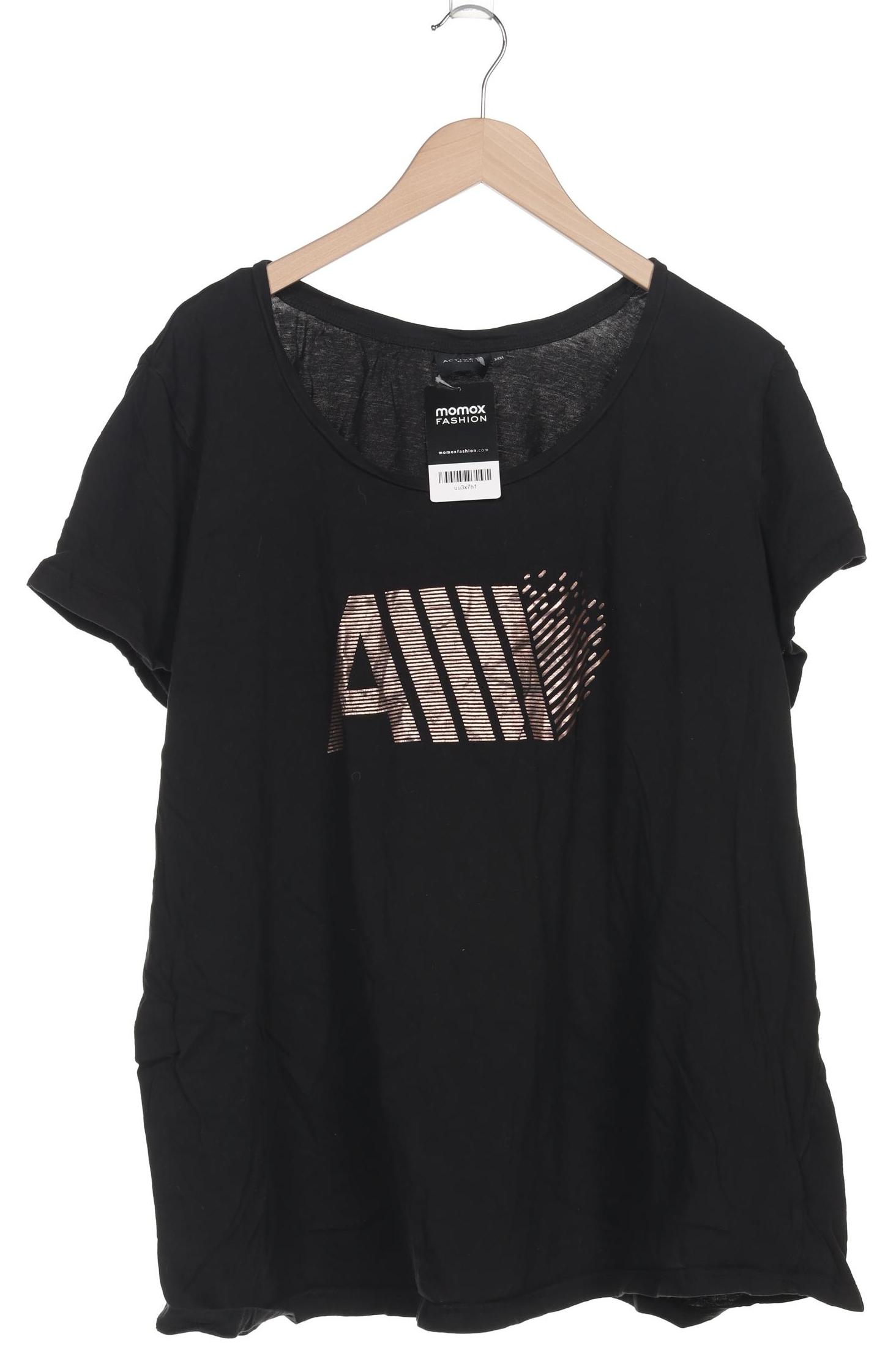 

Zizzi Damen T-Shirt, schwarz, Gr. 48