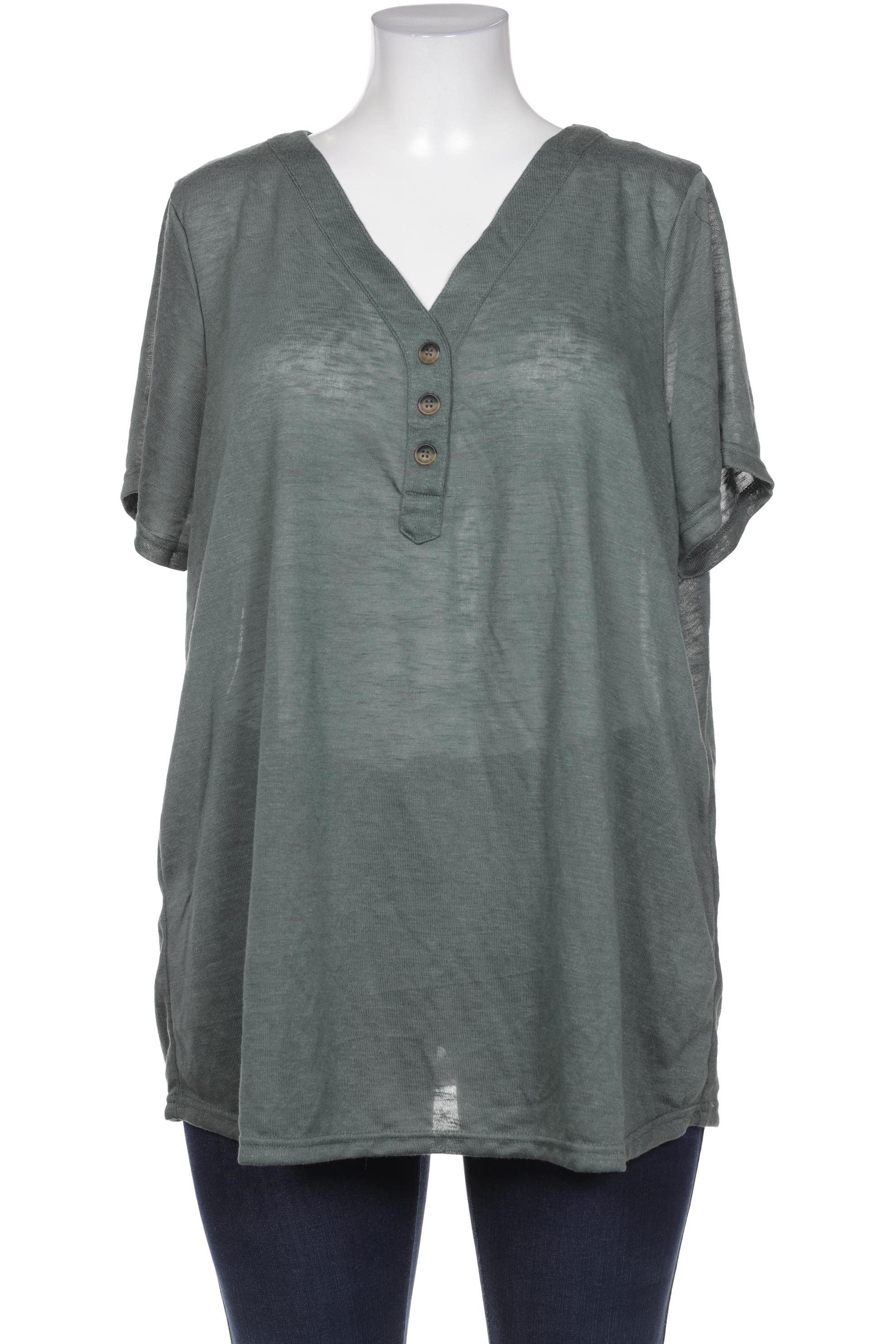 

Zizzi Damen T-Shirt, grün, Gr. 42