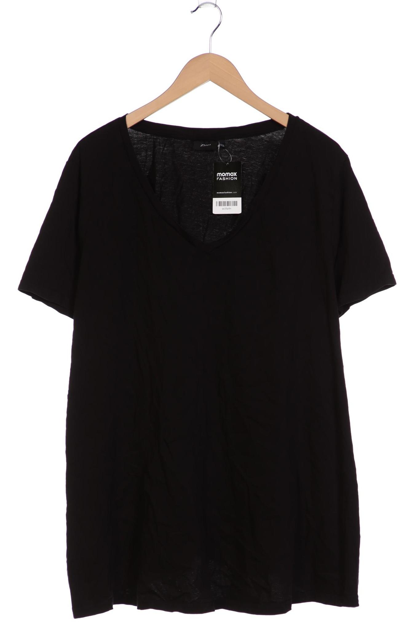 

Zizzi Damen T-Shirt, schwarz, Gr. 48