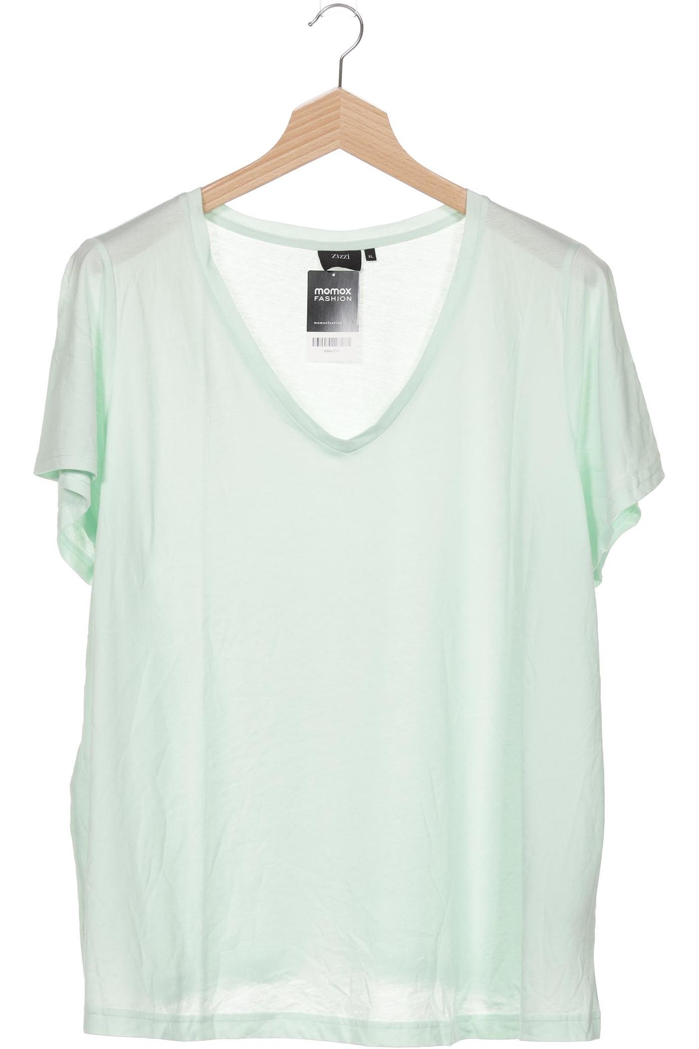 

Zizzi Damen T-Shirt, hellgrün, Gr. 44