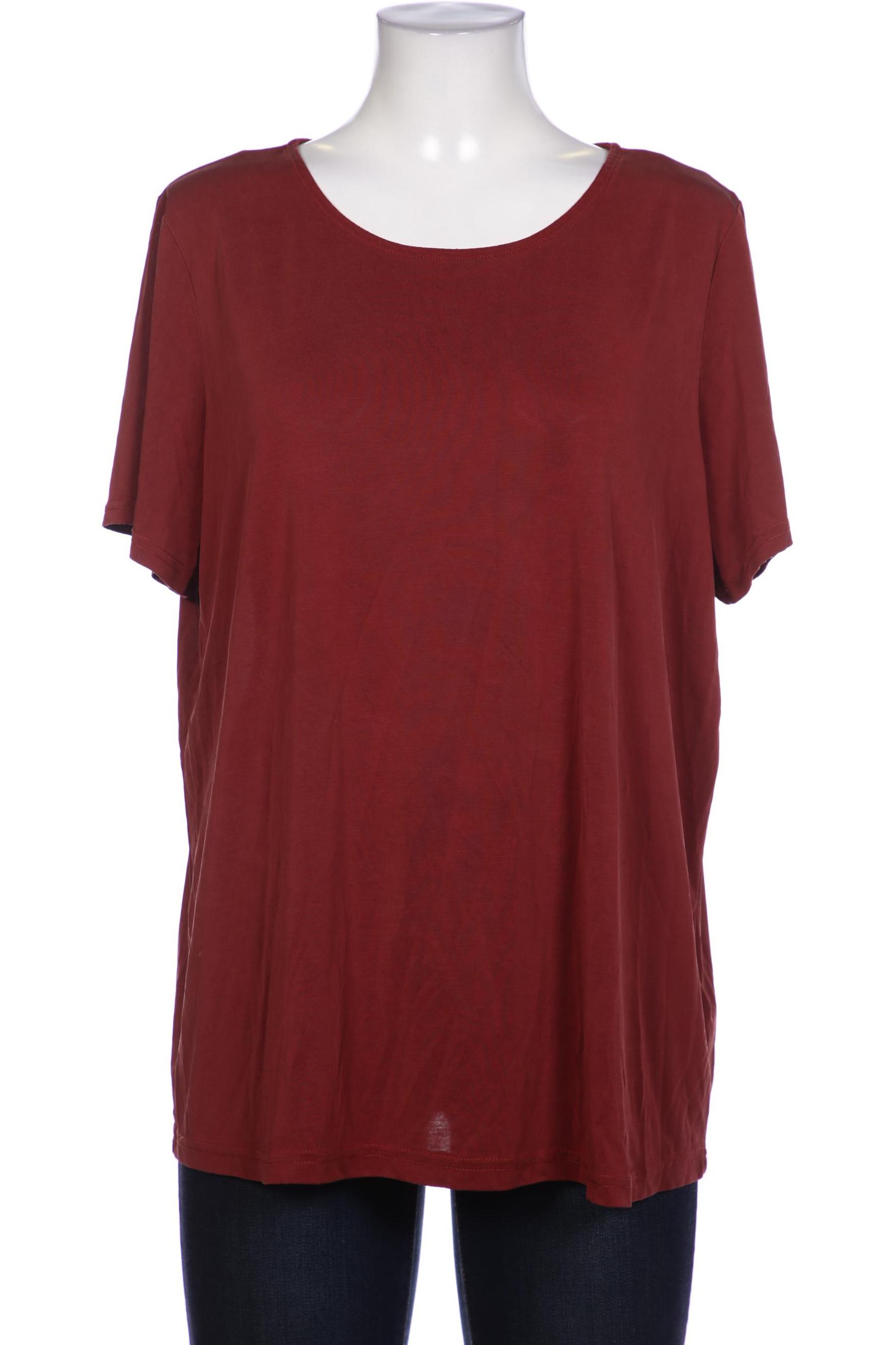 

Zizzi Damen T-Shirt, bordeaux, Gr. 38