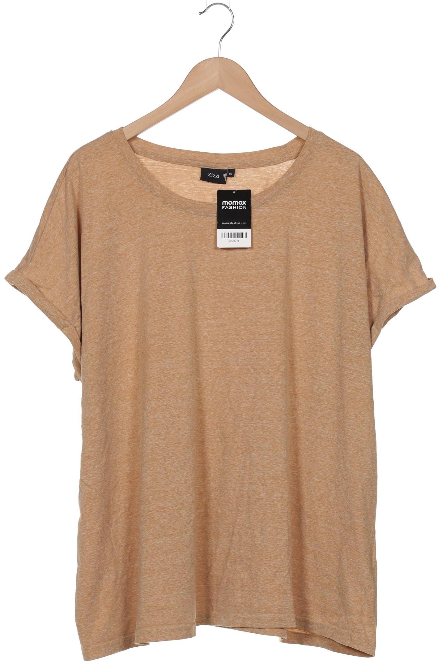 

Zizzi Damen T-Shirt, beige, Gr. 44