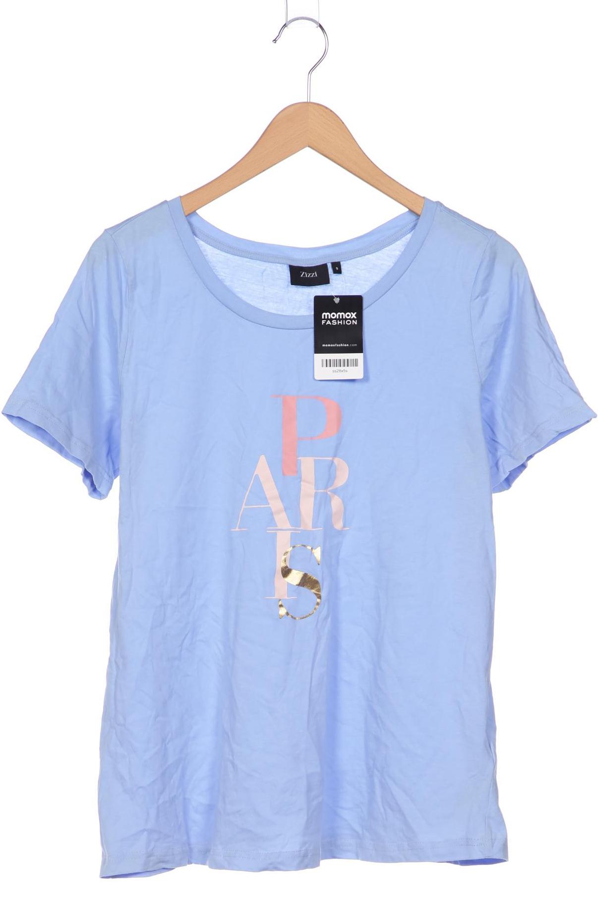 

Zizzi Damen T-Shirt, hellblau, Gr. 36