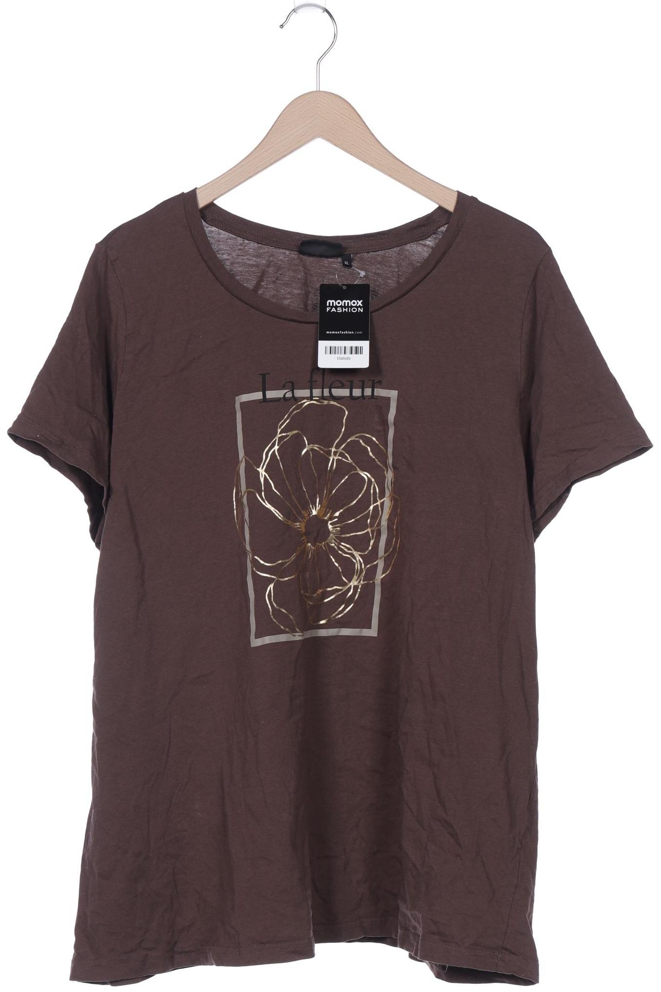

Zizzi Damen T-Shirt, braun, Gr. 44