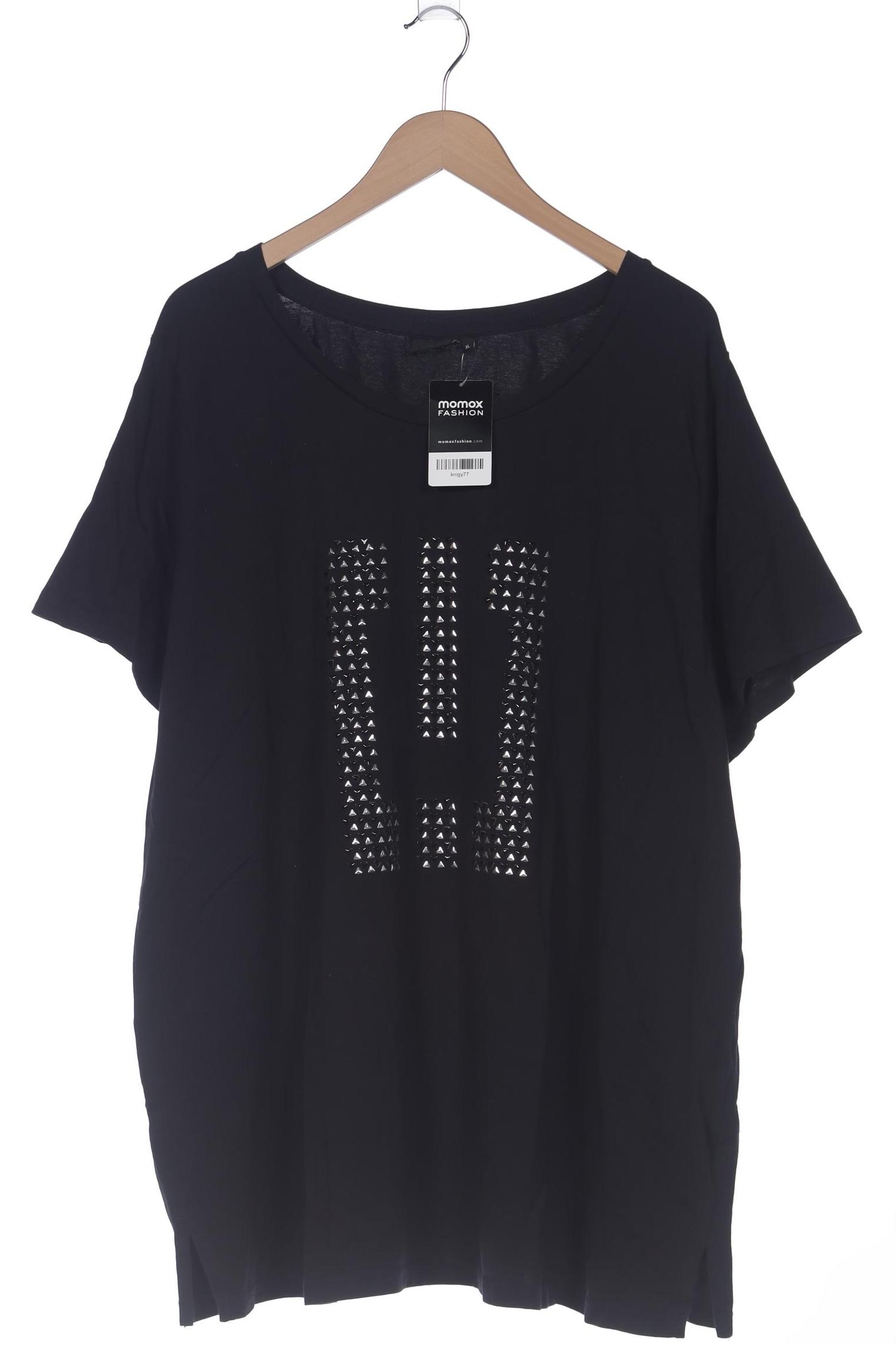 

Zizzi Damen T-Shirt, schwarz, Gr. 44