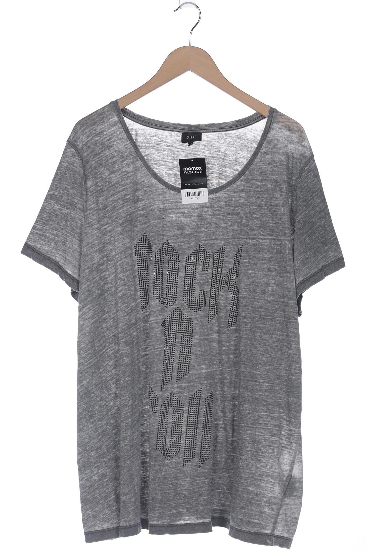 

Zizzi Damen T-Shirt, grau, Gr. 44