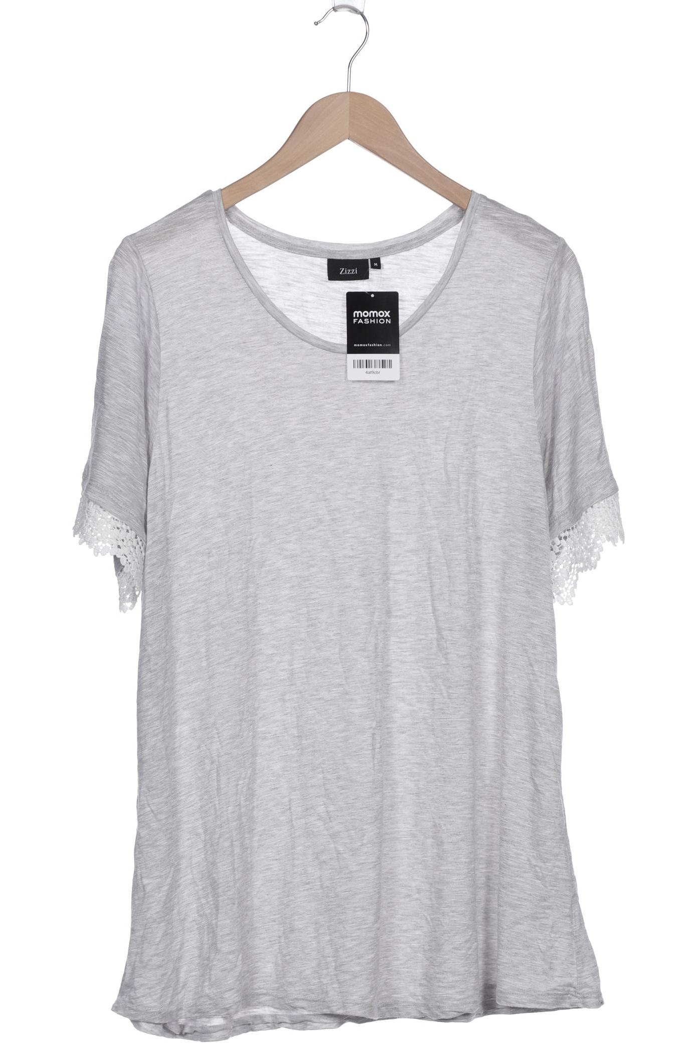 

Zizzi Damen T-Shirt, grau, Gr. 38
