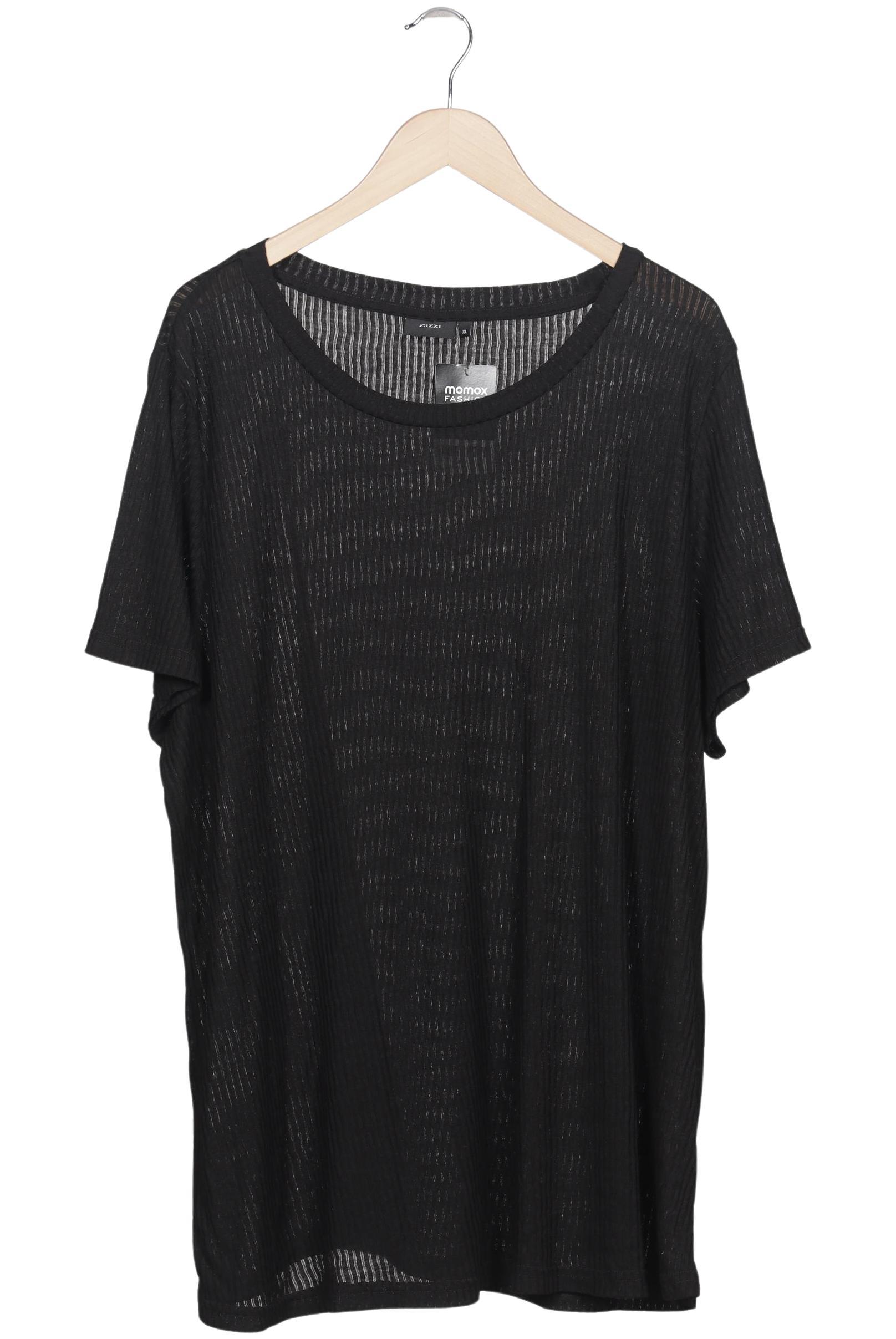 

Zizzi Damen T-Shirt, schwarz, Gr. 44