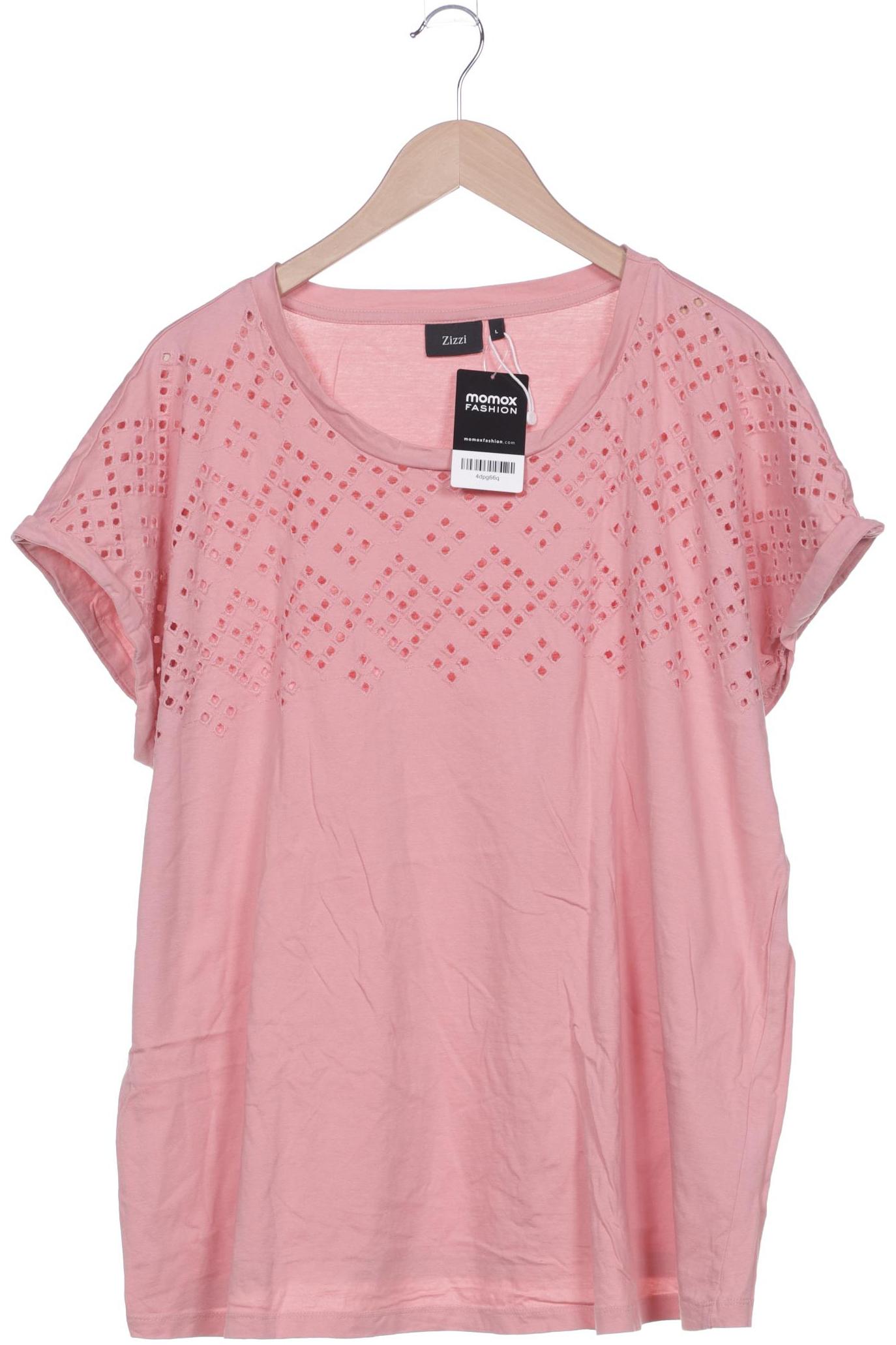 

Zizzi Damen T-Shirt, pink, Gr. 42