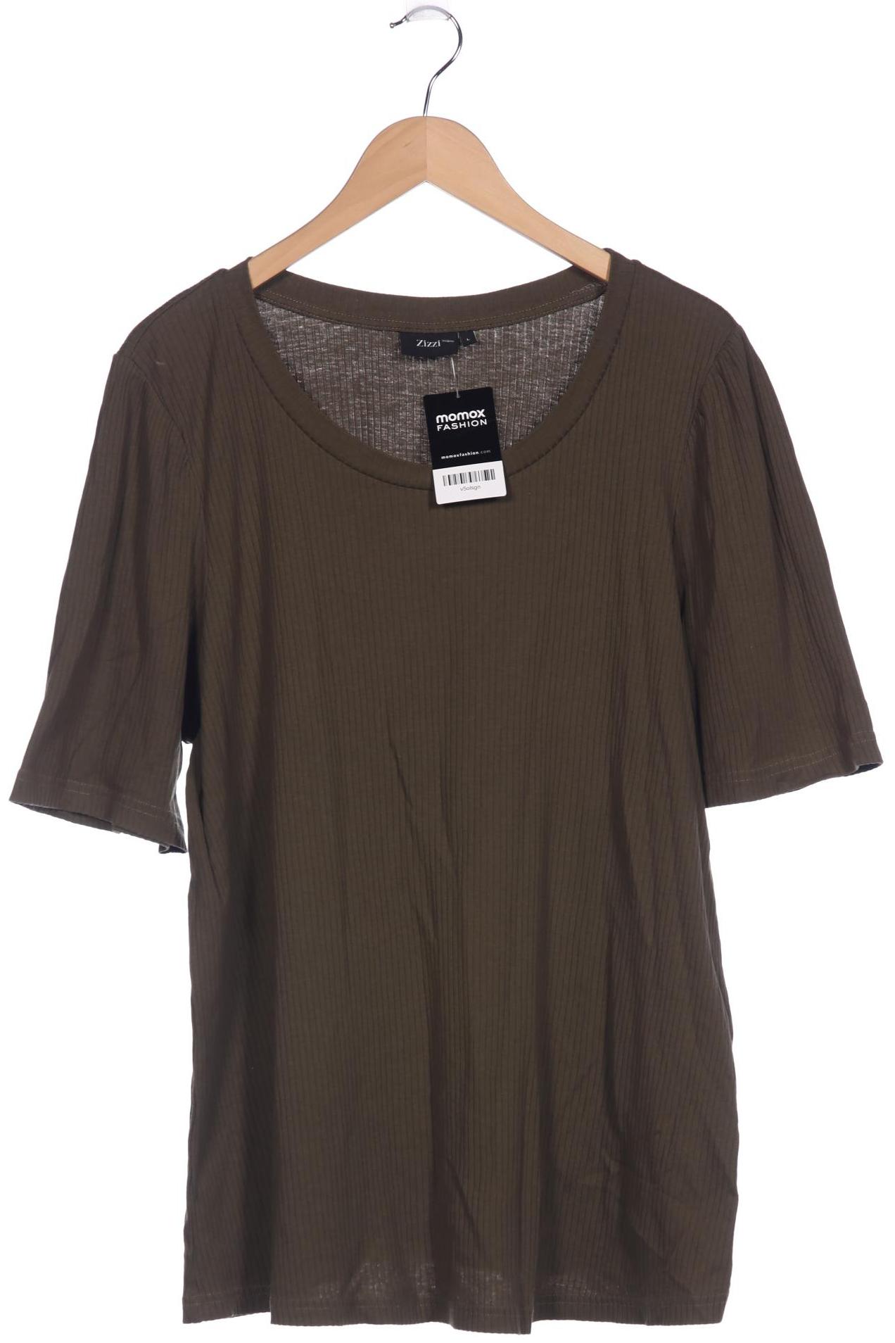 

Zizzi Damen T-Shirt, grün, Gr. 42