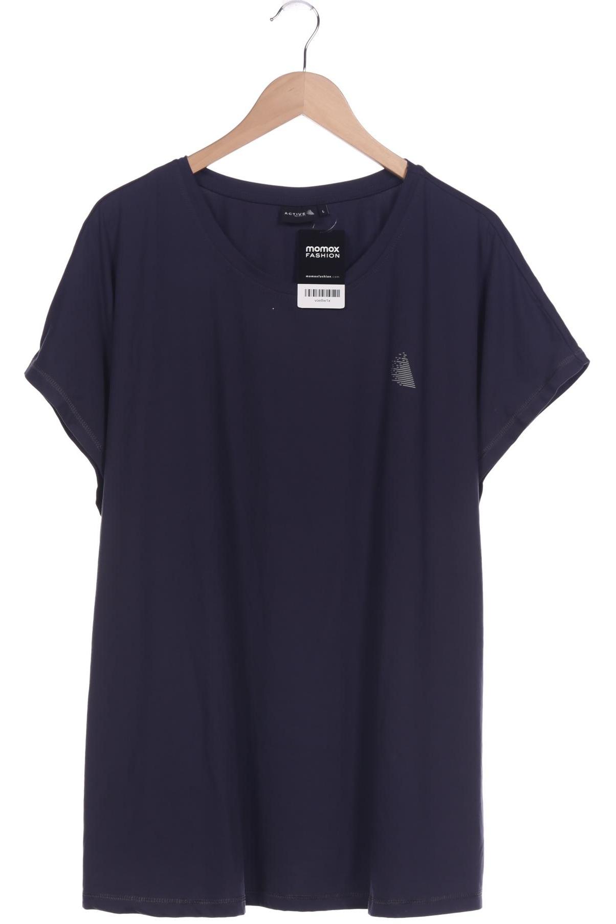

Zizzi Damen T-Shirt, marineblau, Gr. 42