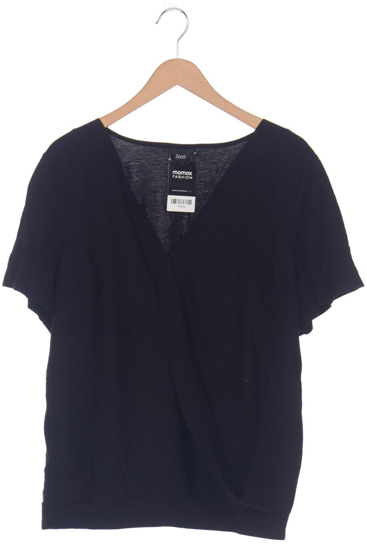 

Zizzi Damen T-Shirt, schwarz, Gr. 38